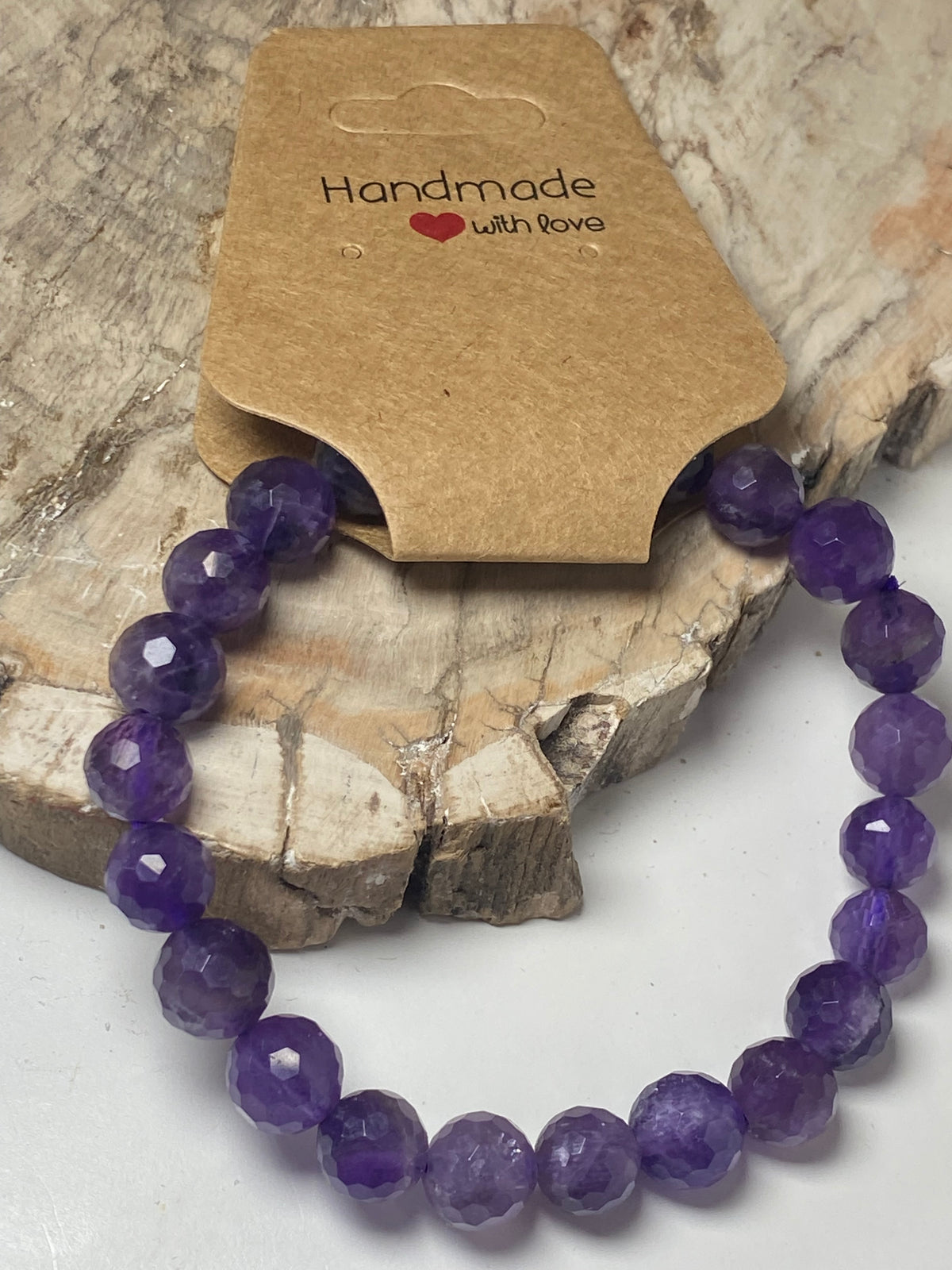 Amethyst Faceted bracelet