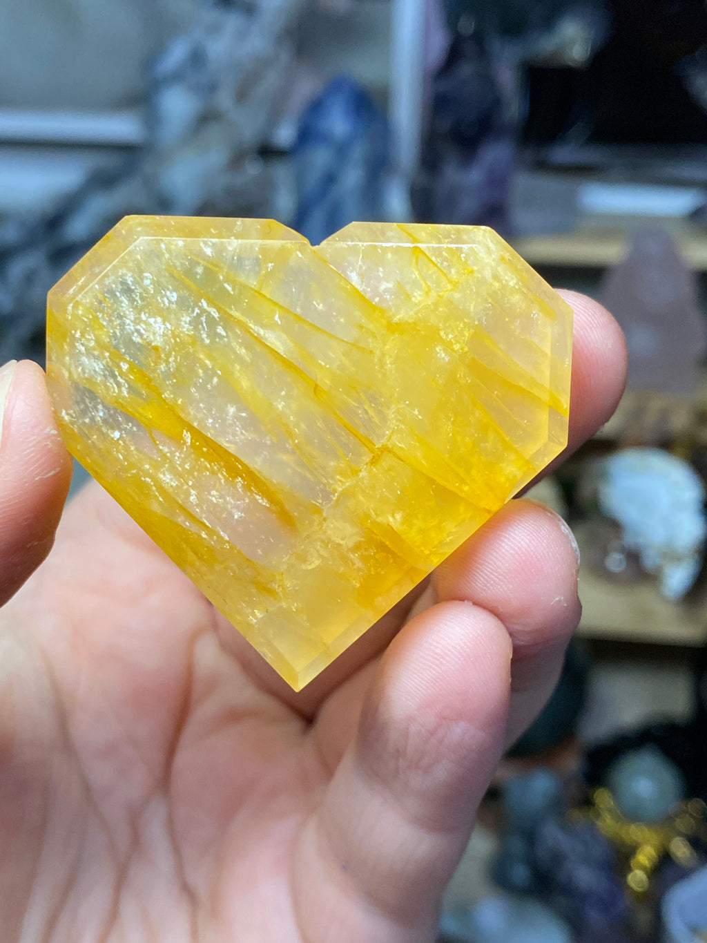 Grade A AA golden healer heart