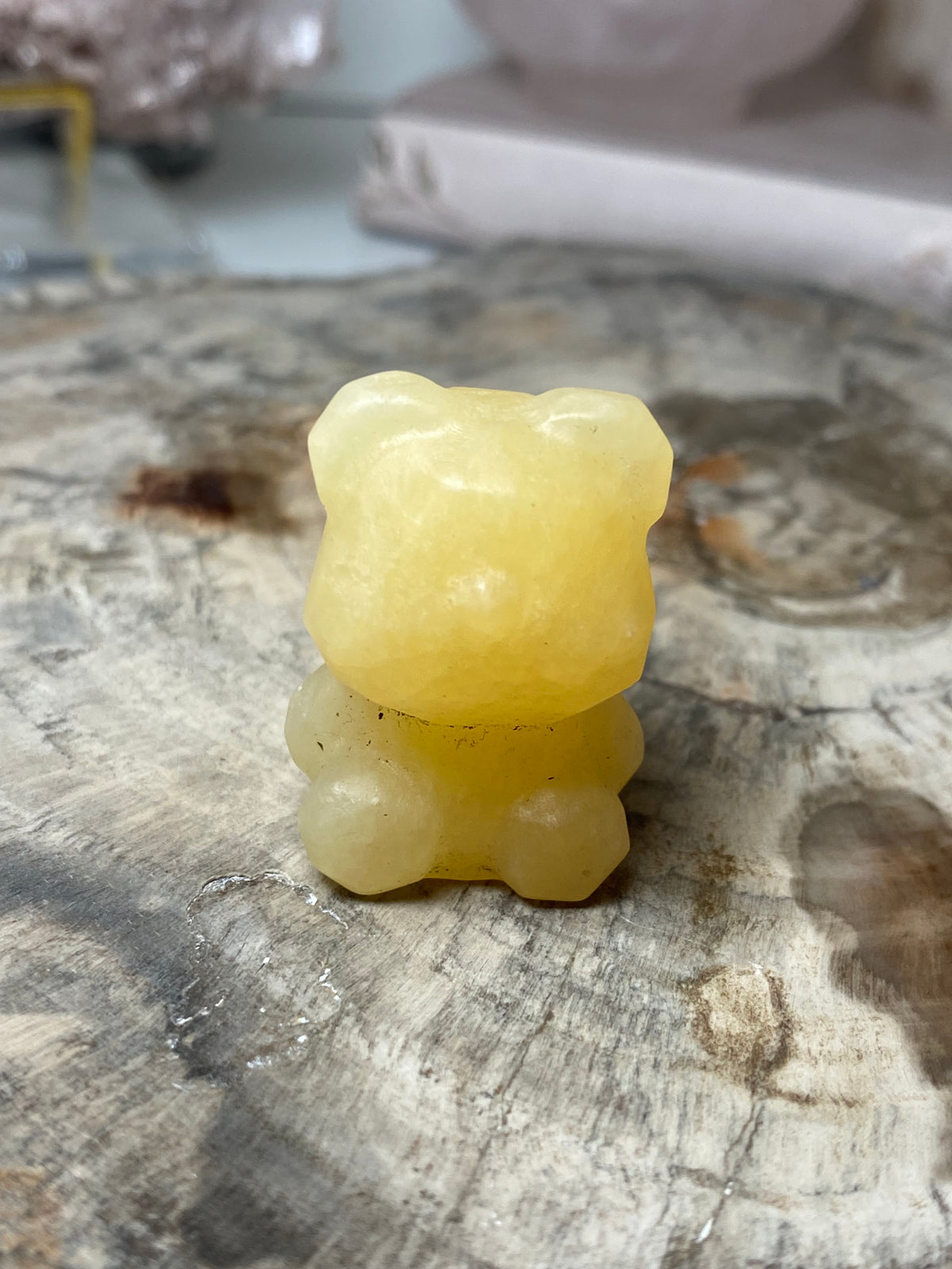 Small bear carving