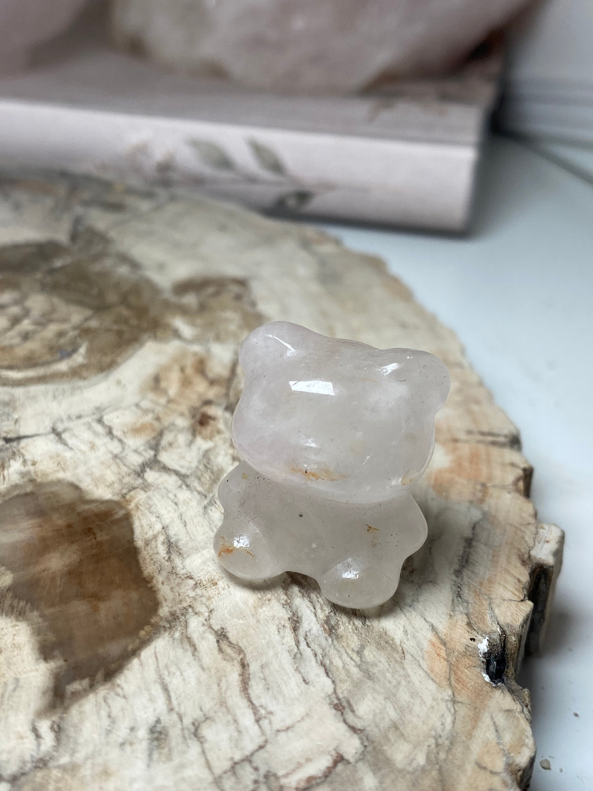 Small bear carving