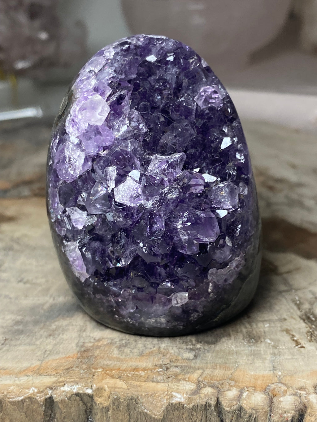 Small Amethyst crystal cathedral