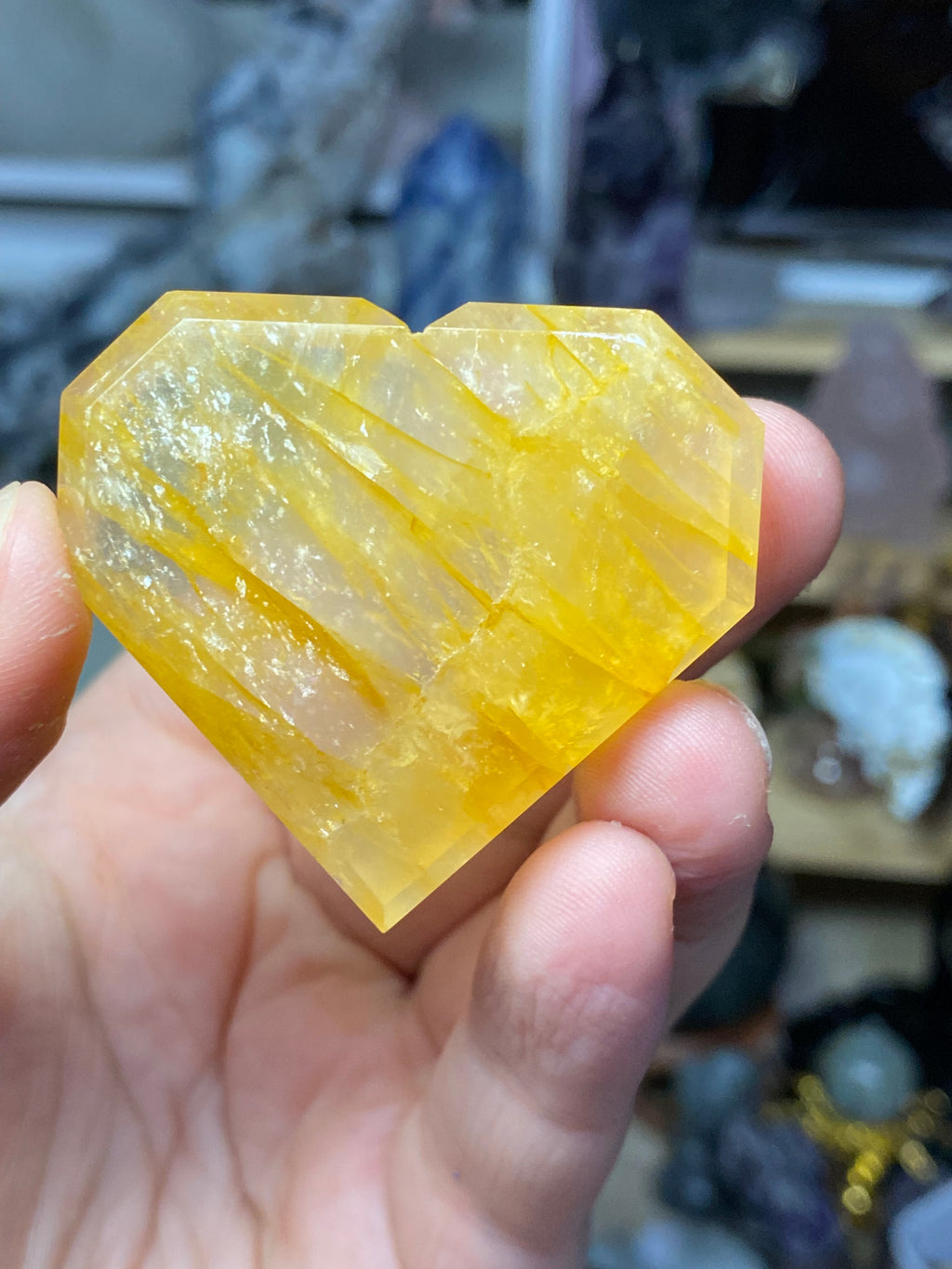 Grade A AA golden healer heart