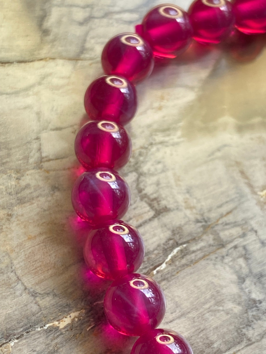 Star ruby crystal bracelet  all have  star flash