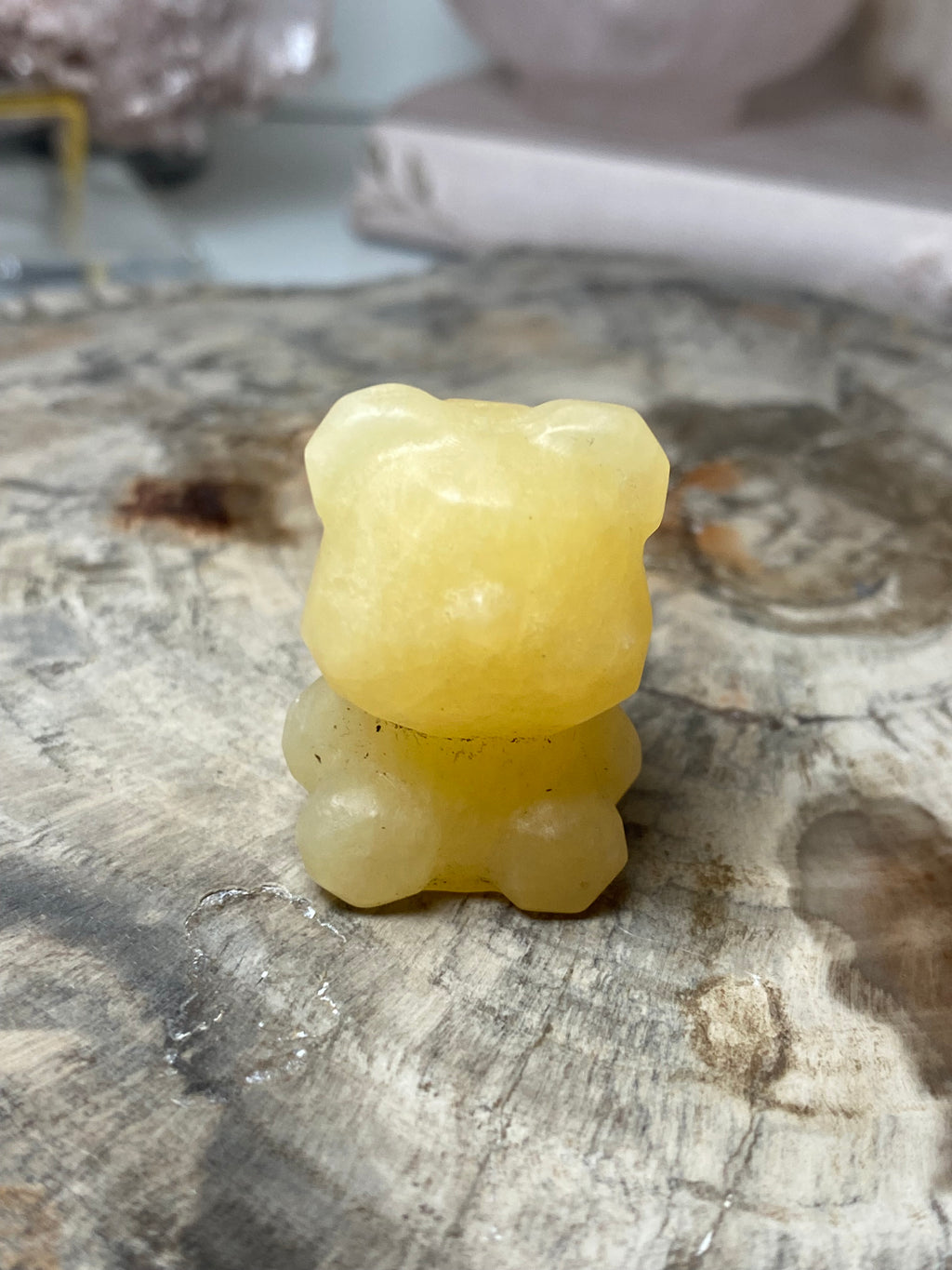 Small bear carving