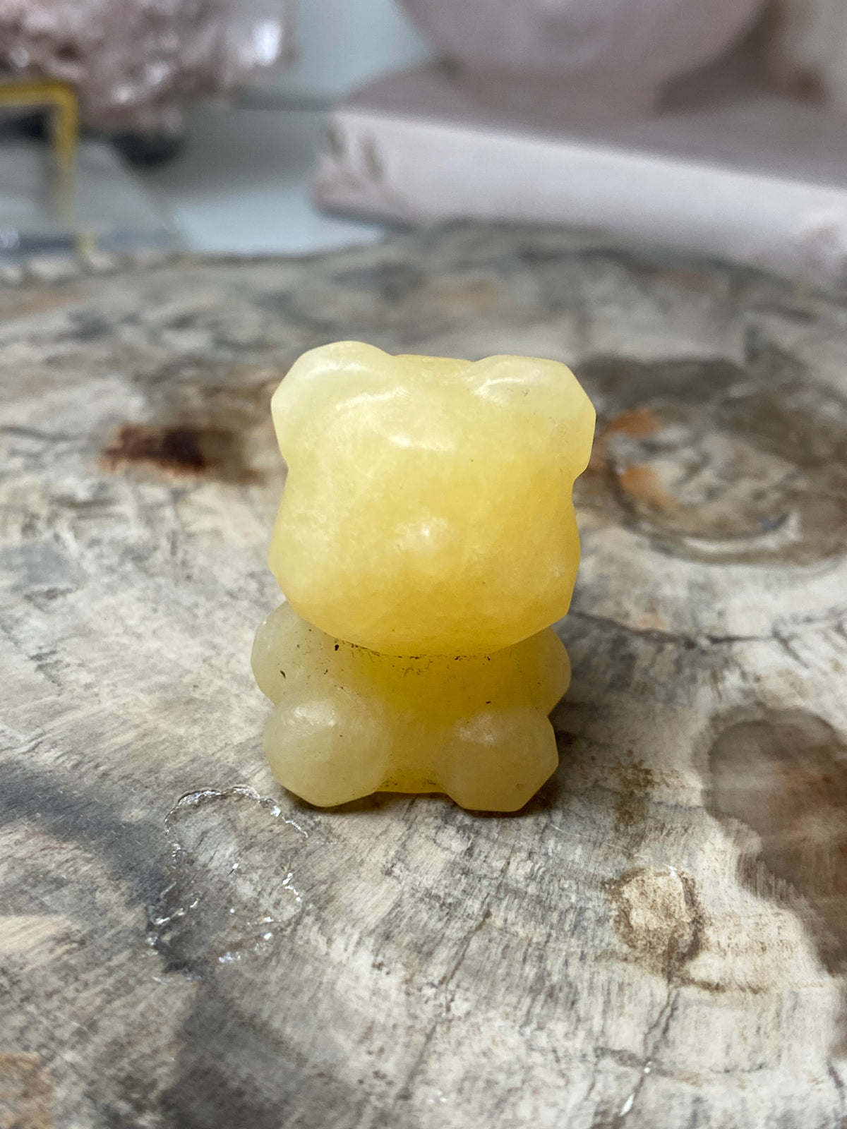 Small bear carving