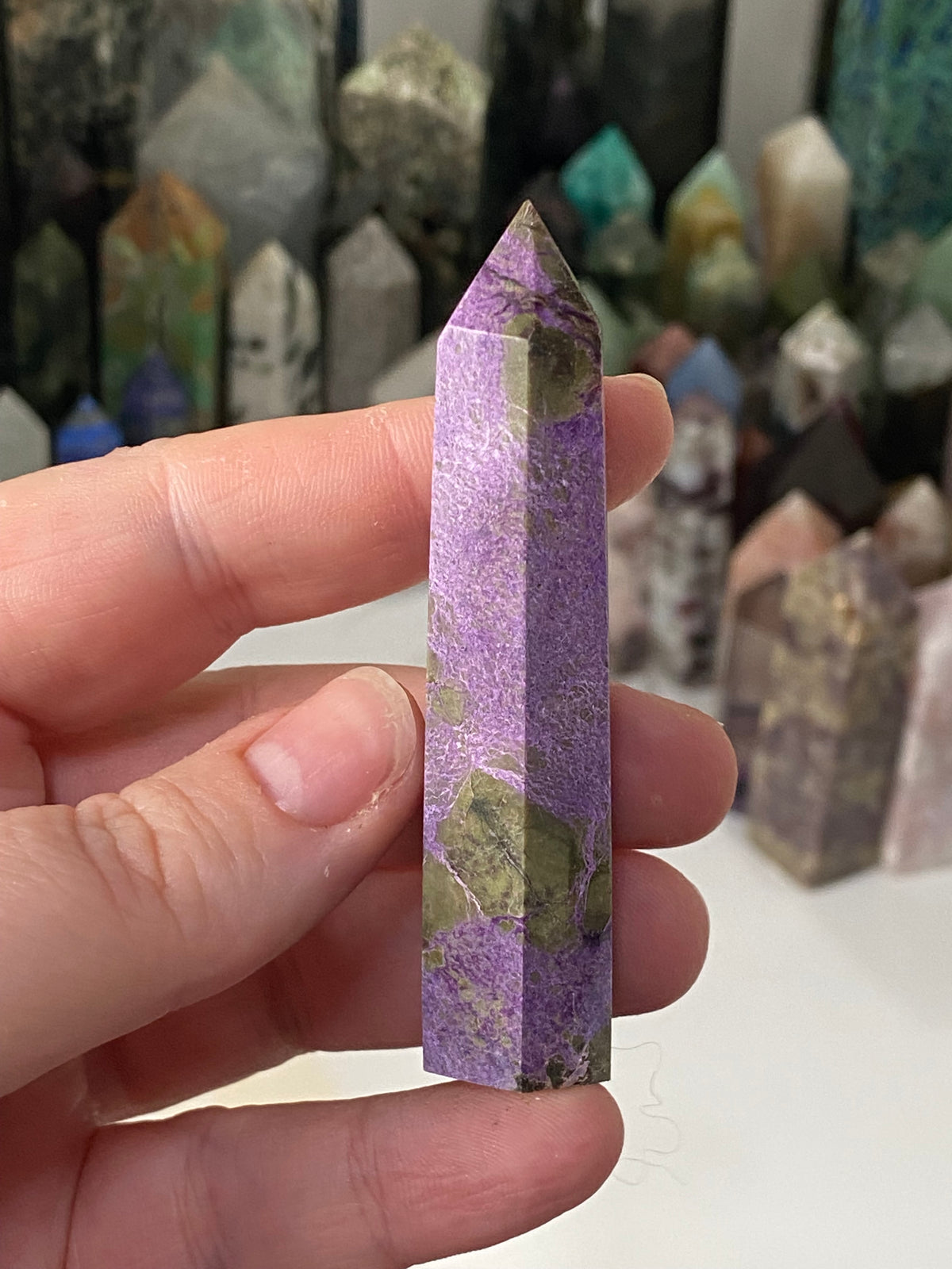 Stitchtite crystal tower