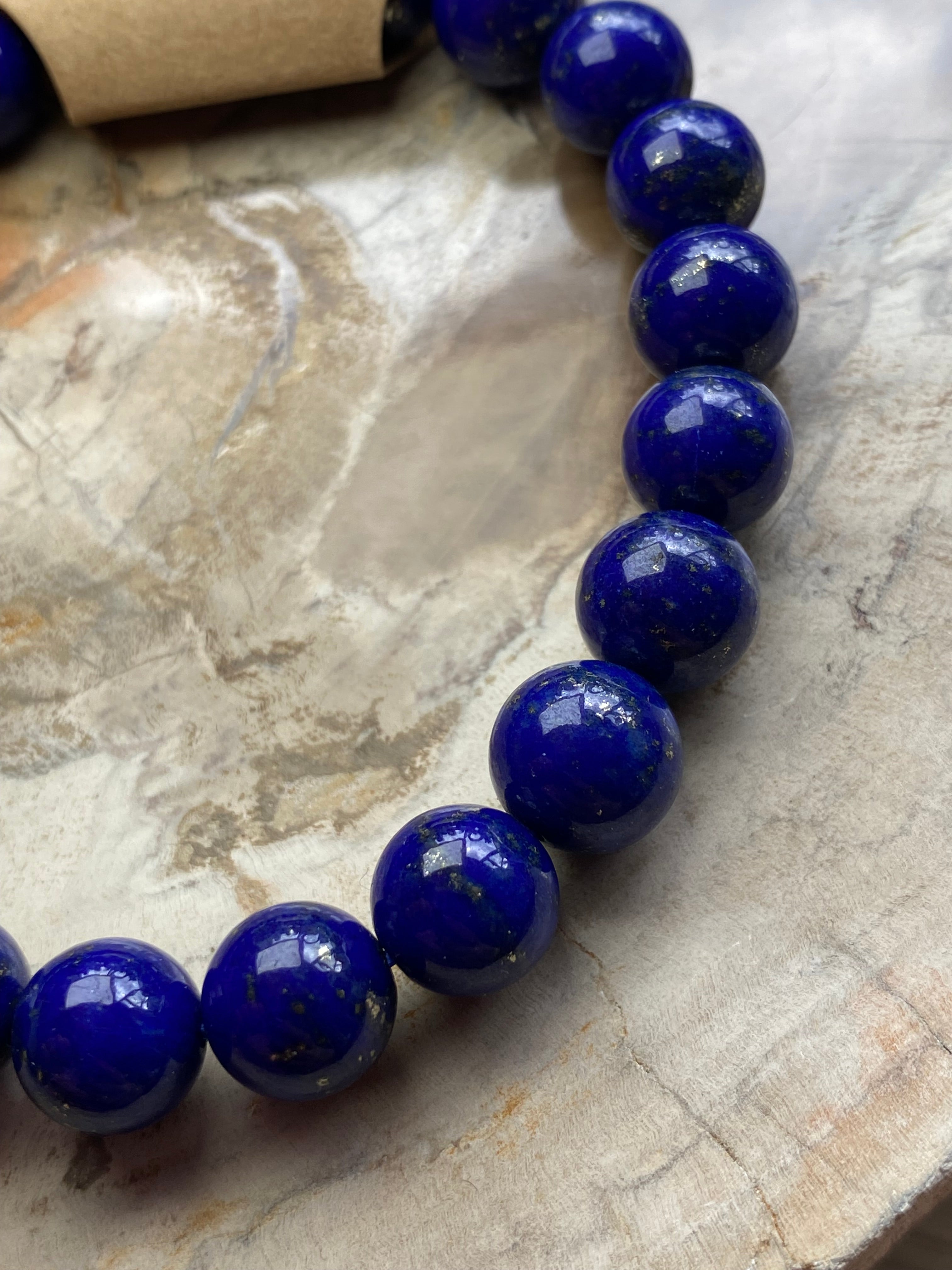 Grade AAAA lapis Lazuli crystal bracelet