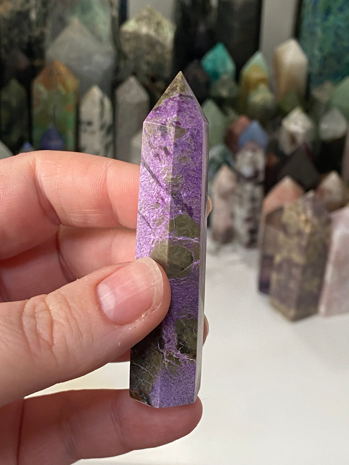 Stitchtite crystal tower