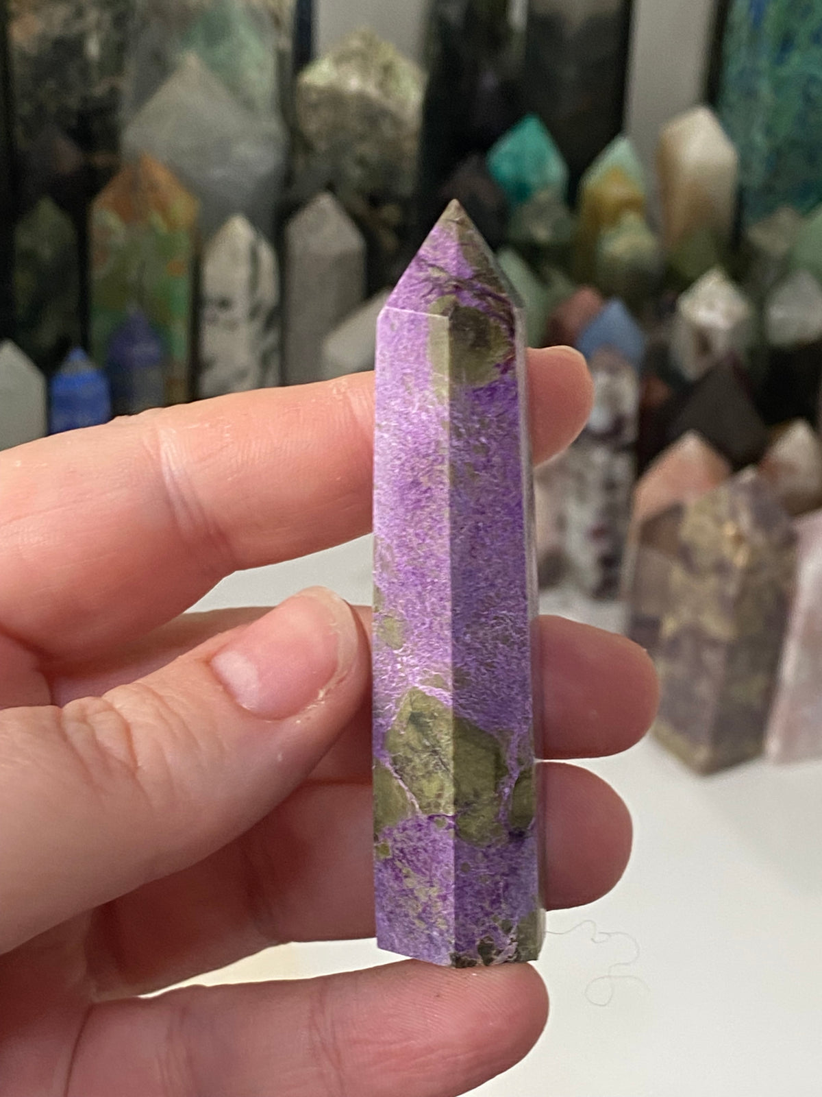 Stitchtite crystal tower