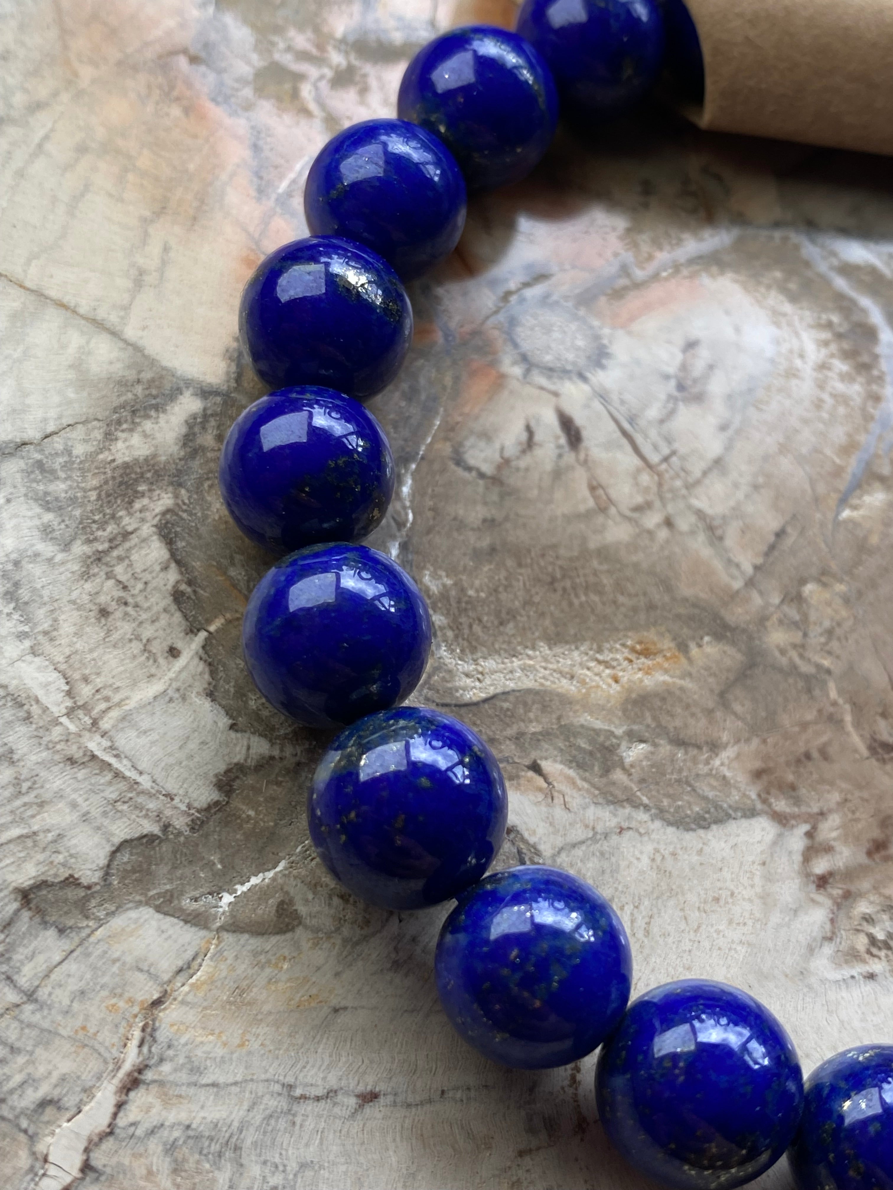 Grade AAAA lapis Lazuli crystal bracelet