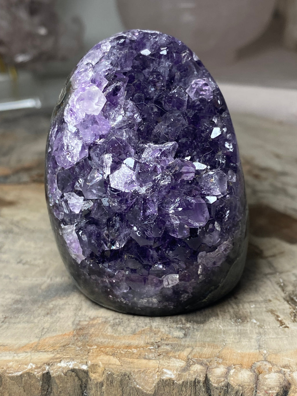 Small Amethyst crystal cathedral