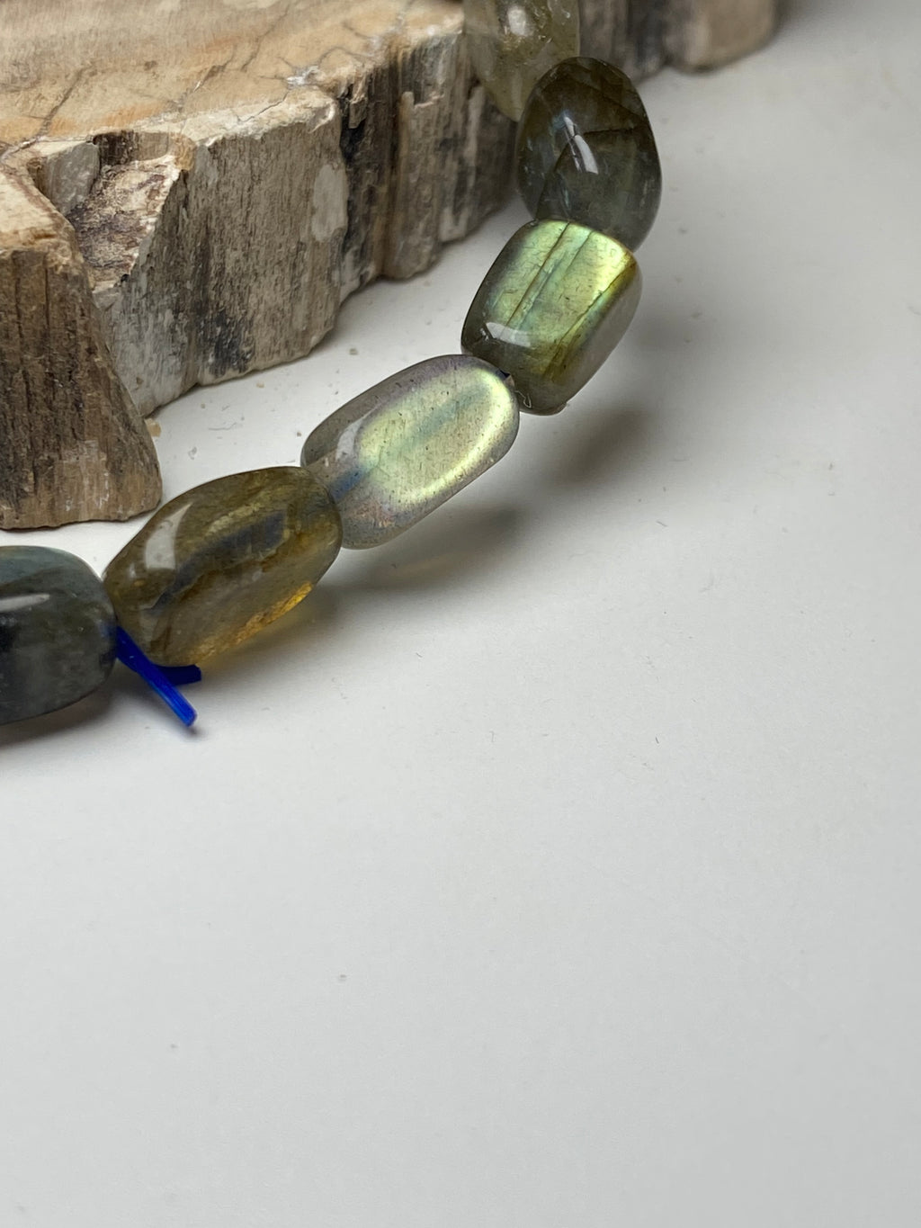 Labidorite crystal bracelet