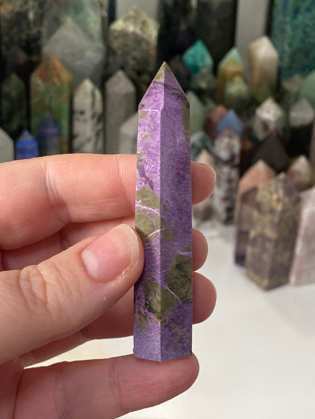Stitchtite crystal tower