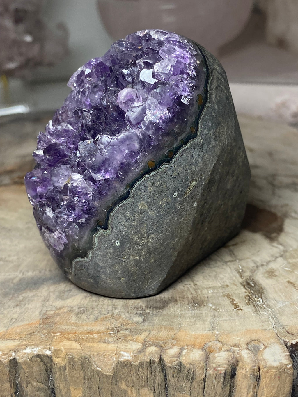 Small Amethyst crystal cathedral