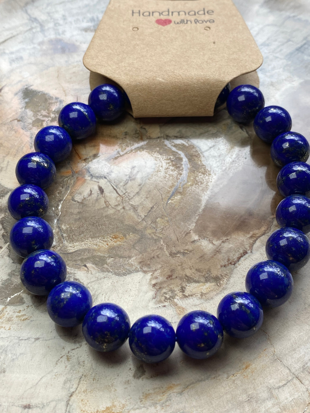 Grade AAAA lapis Lazuli crystal bracelet