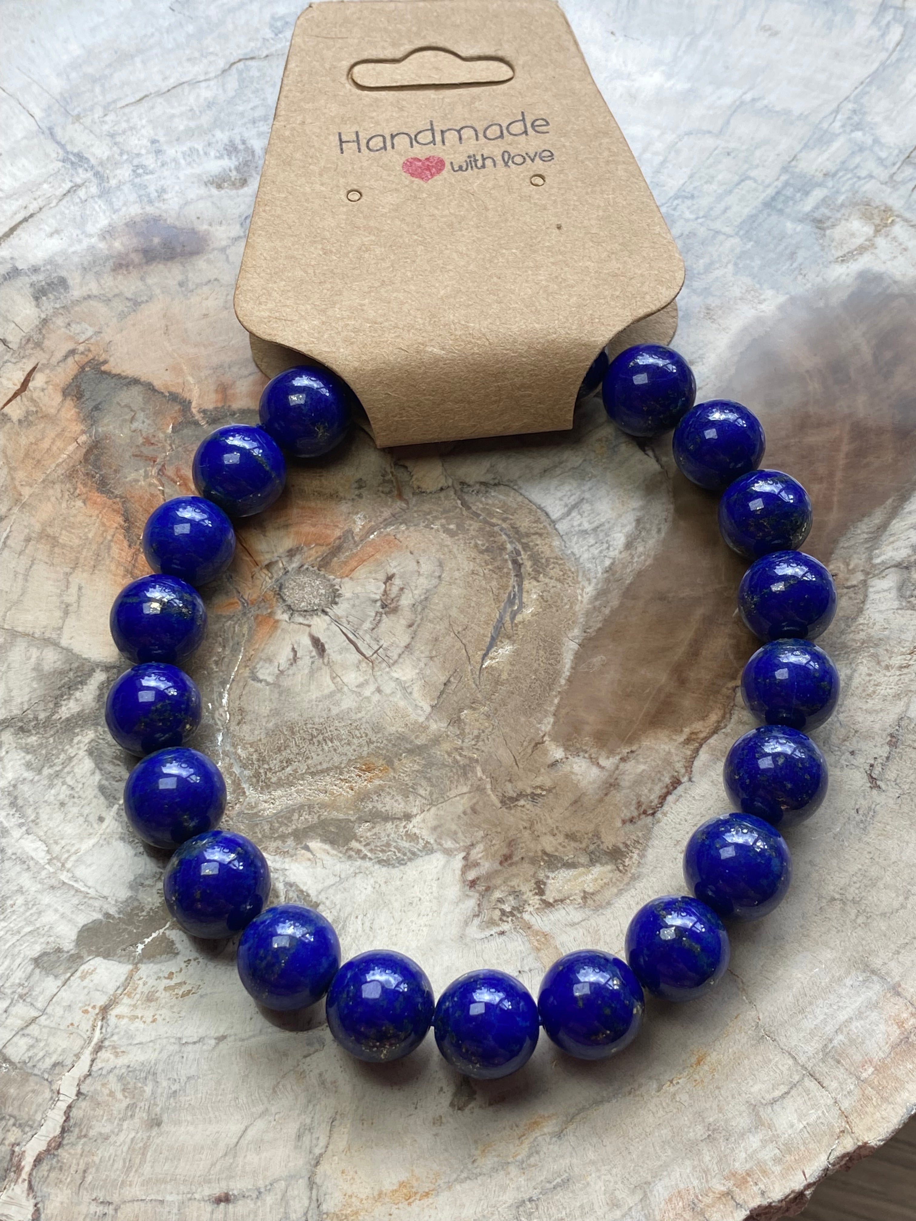 Grade AAAA lapis Lazuli crystal bracelet