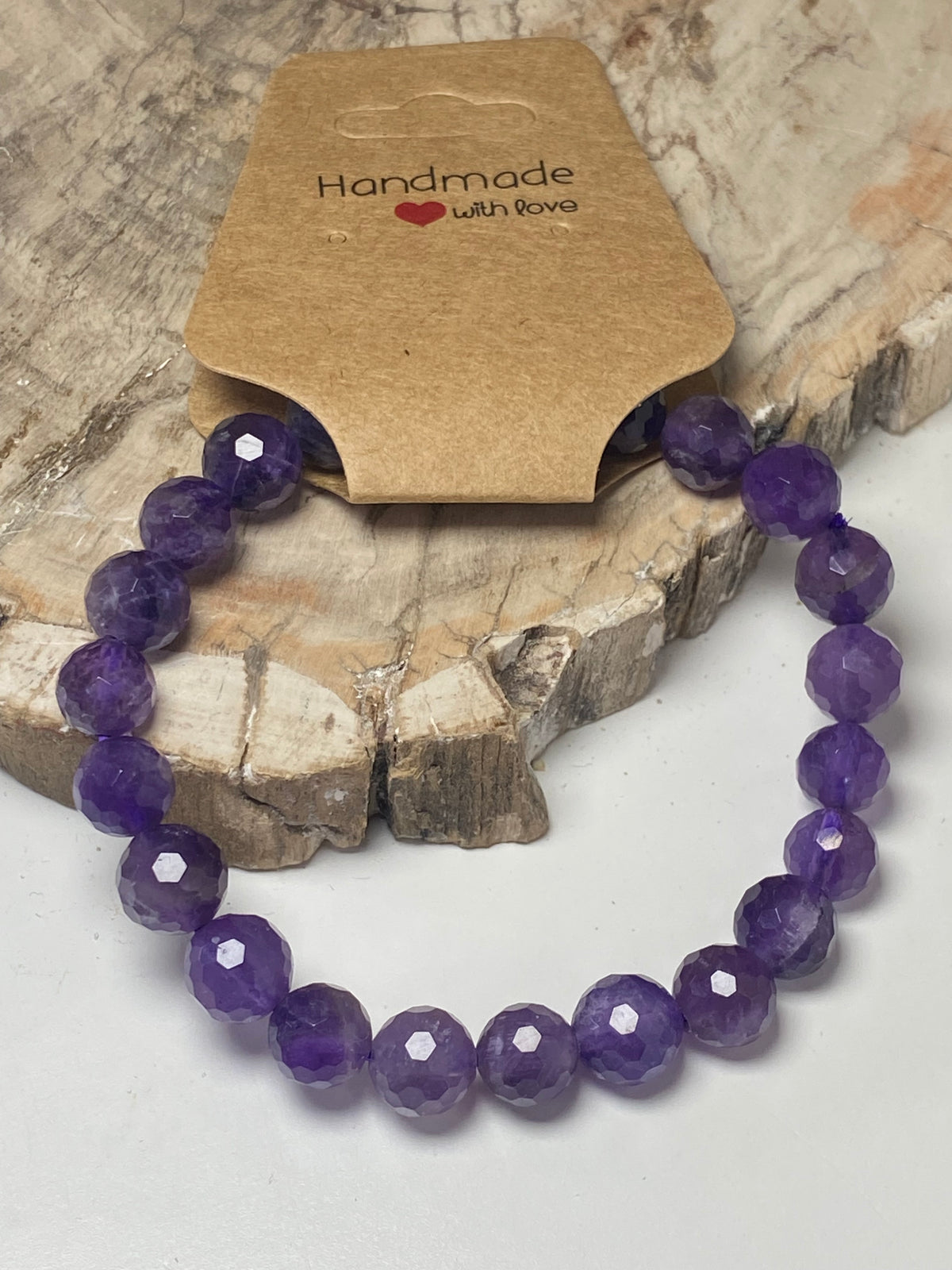Amethyst Faceted bracelet