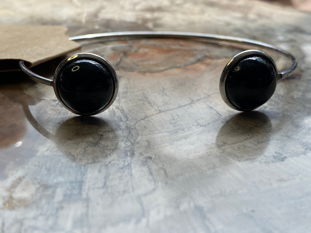 Obsidian  bangle