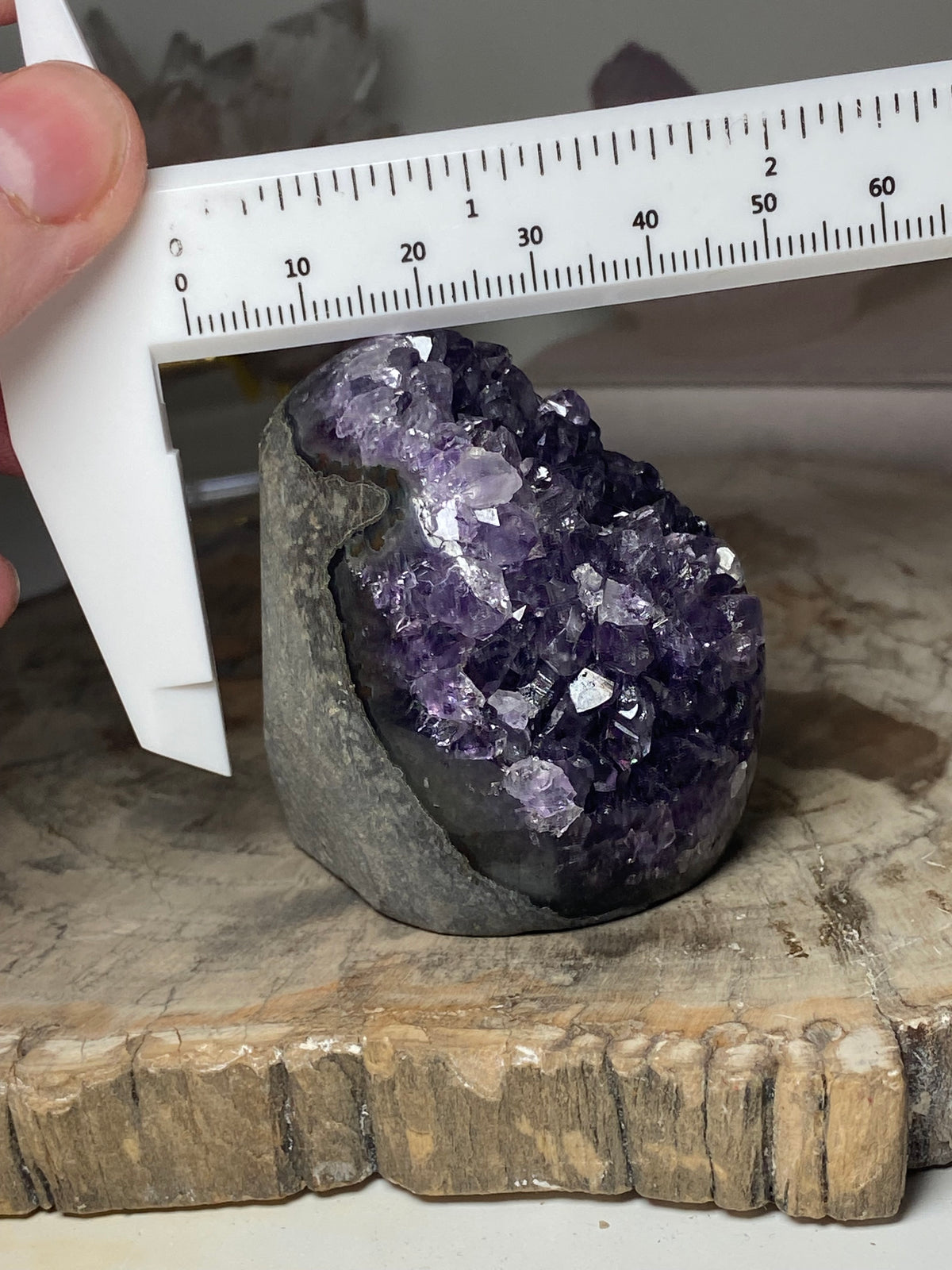 Small Amethyst crystal cathedral