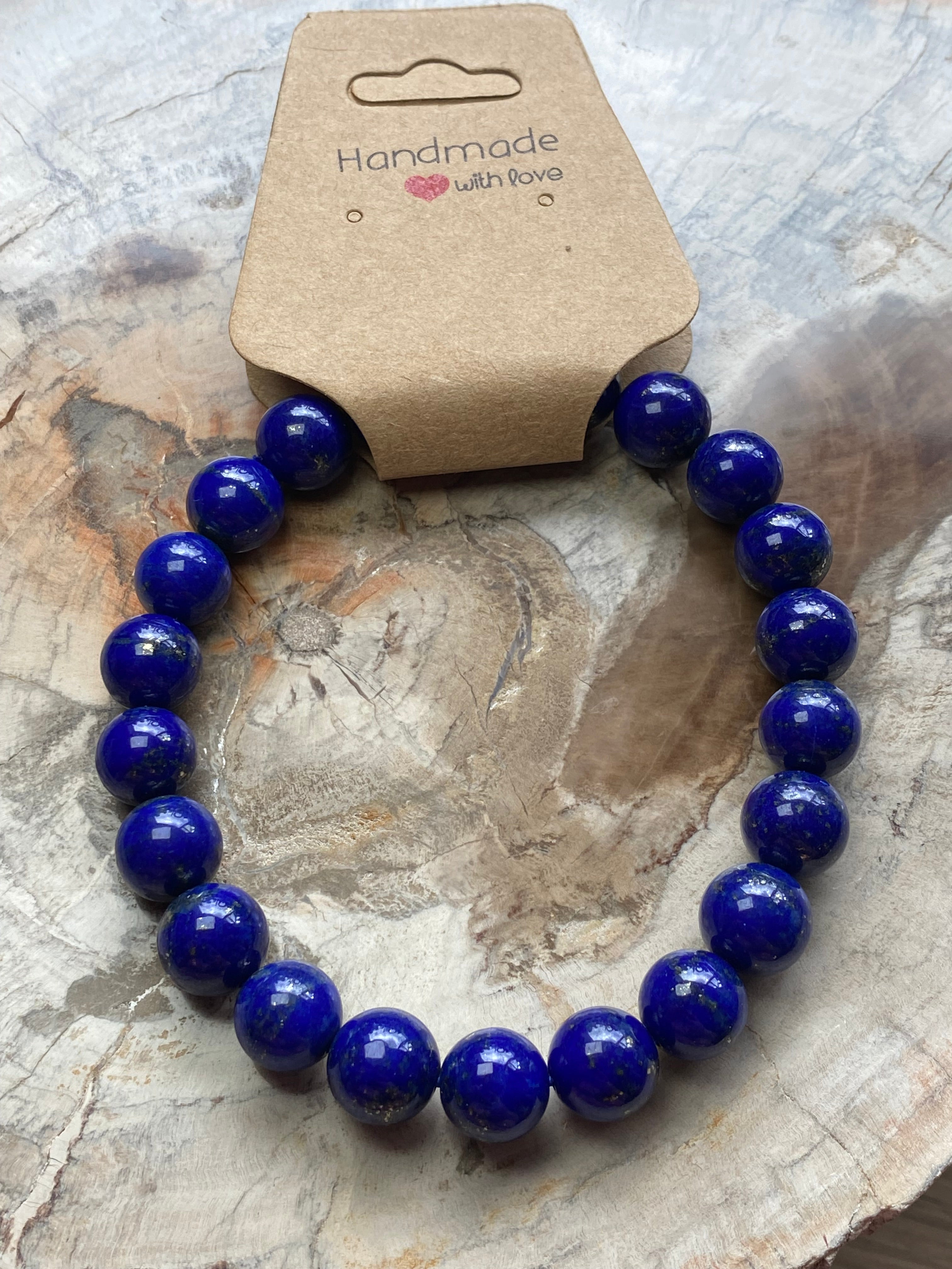 Grade AAAA lapis Lazuli crystal bracelet