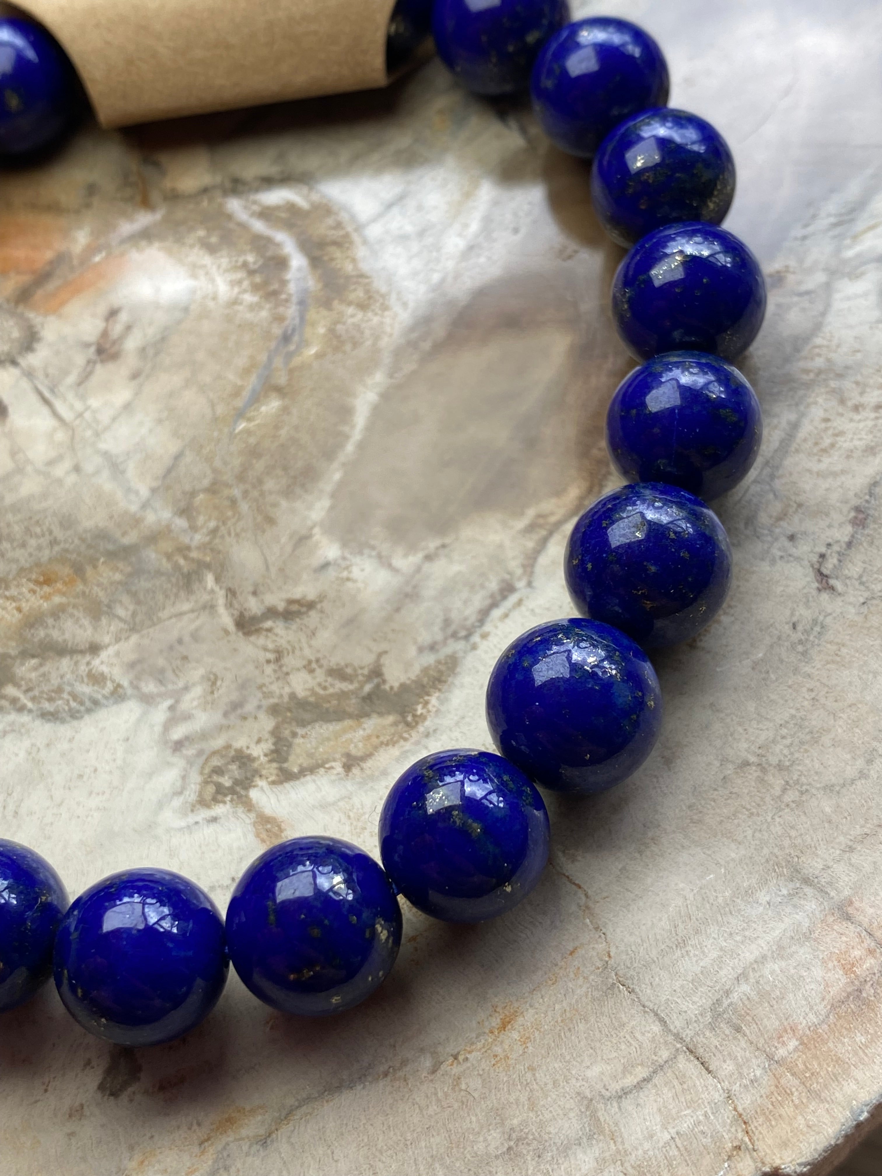 Grade AAAA lapis Lazuli crystal bracelet