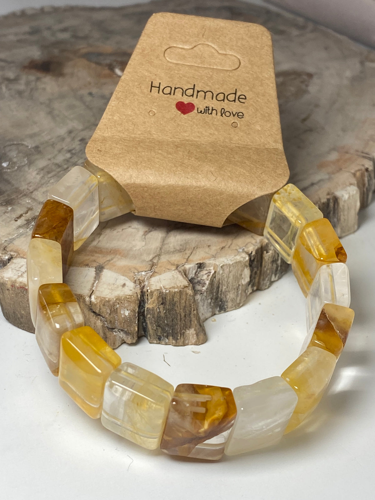 Golden Healer crystal Bracelet