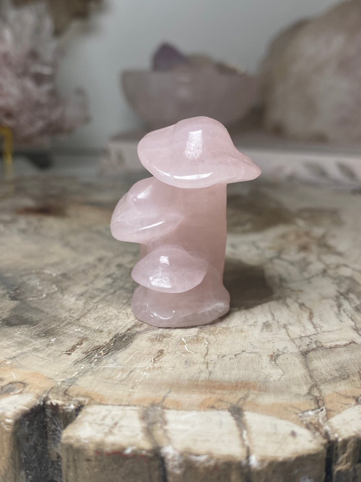 Small mushroom carving