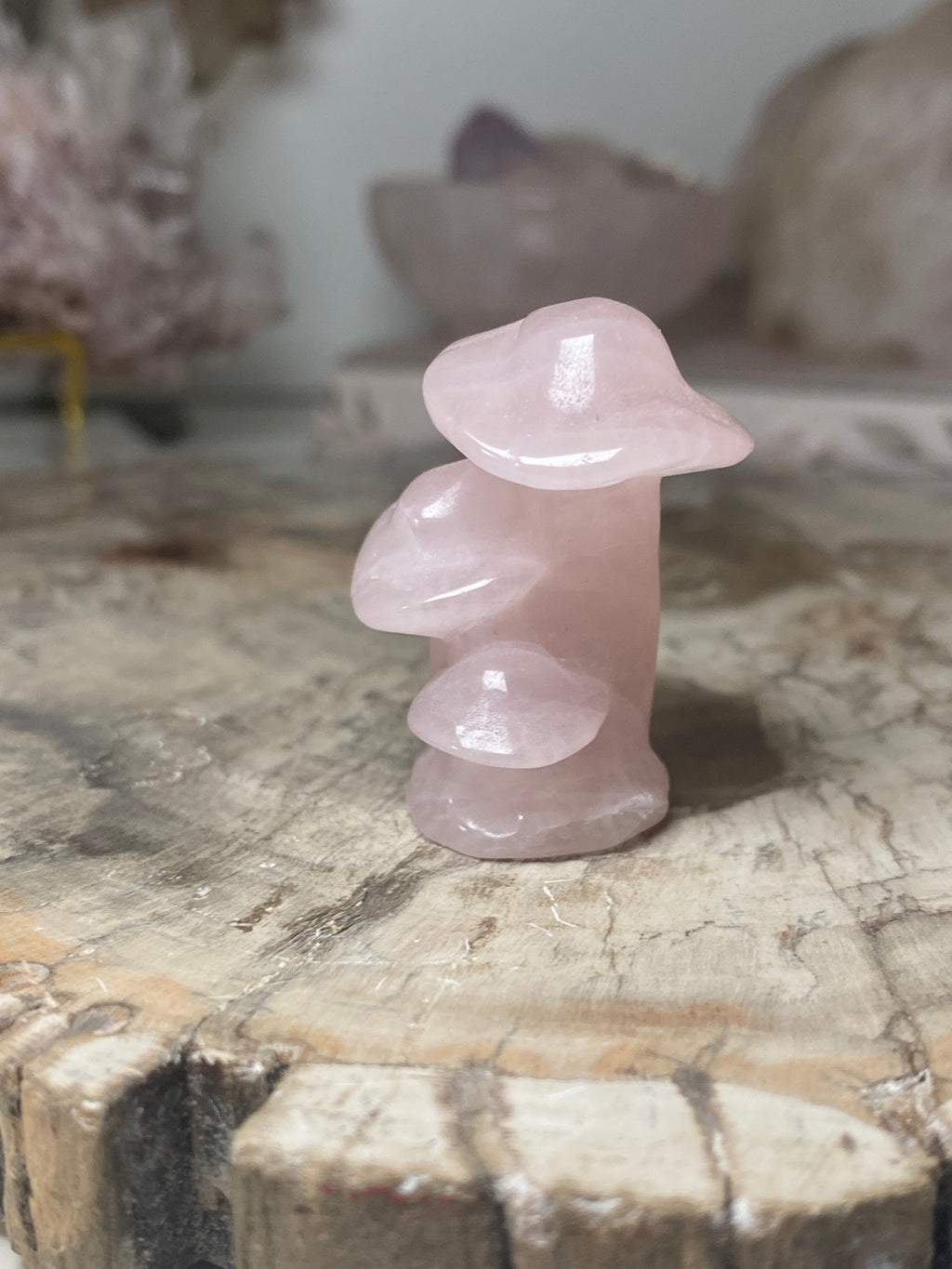 Small mushroom carving