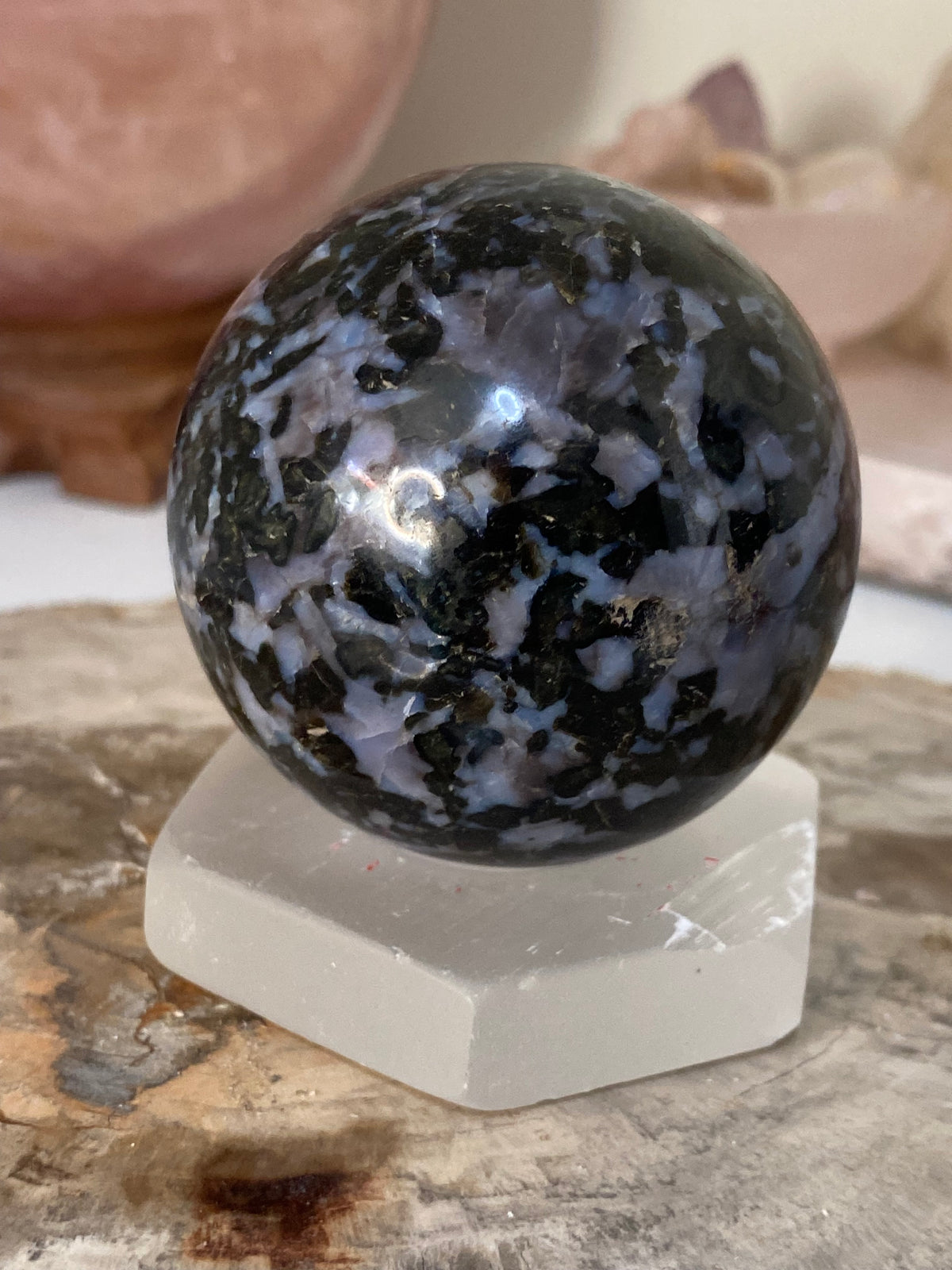 Indego degabro crystal sphere