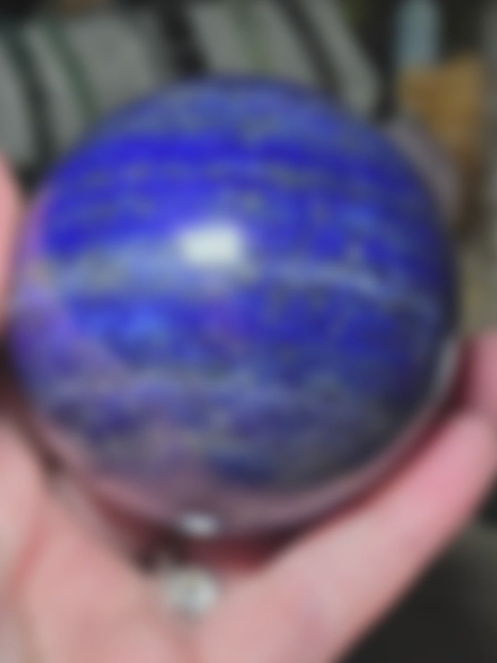 Amazing  high quality crystal  Lapis Lazuli sphere