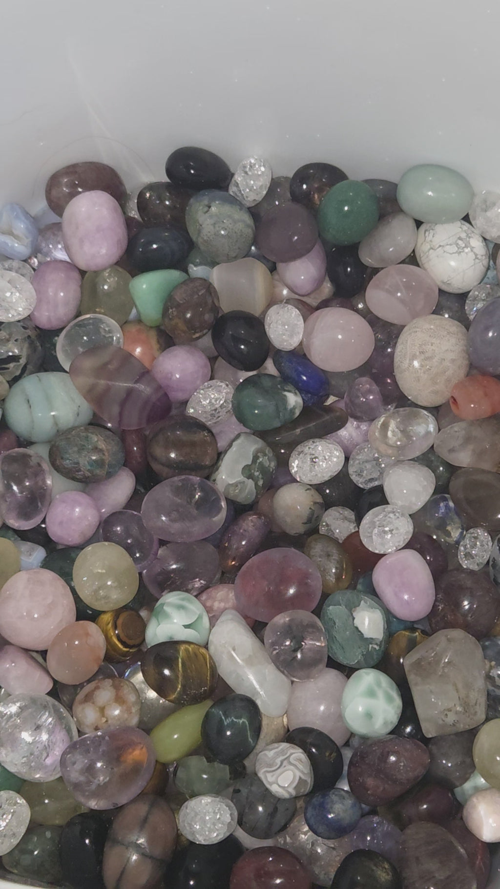 Large Crystal Tumble scoop (on offer)