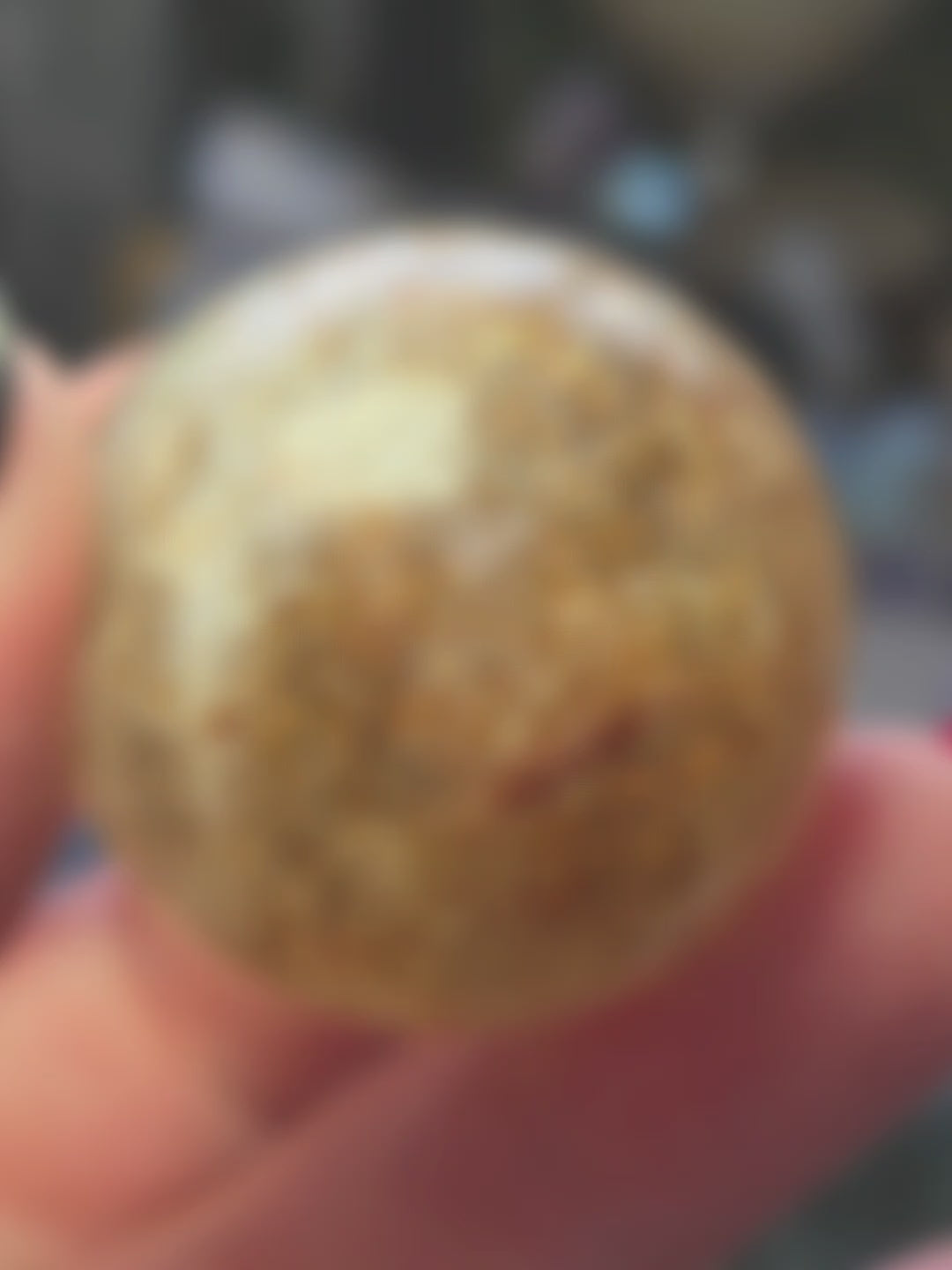 Amazing  high quality copper Rutile crystal sphere