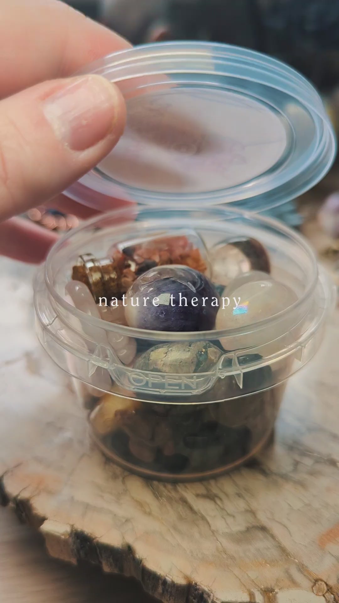 Calming & Grounding Crystal Scoop