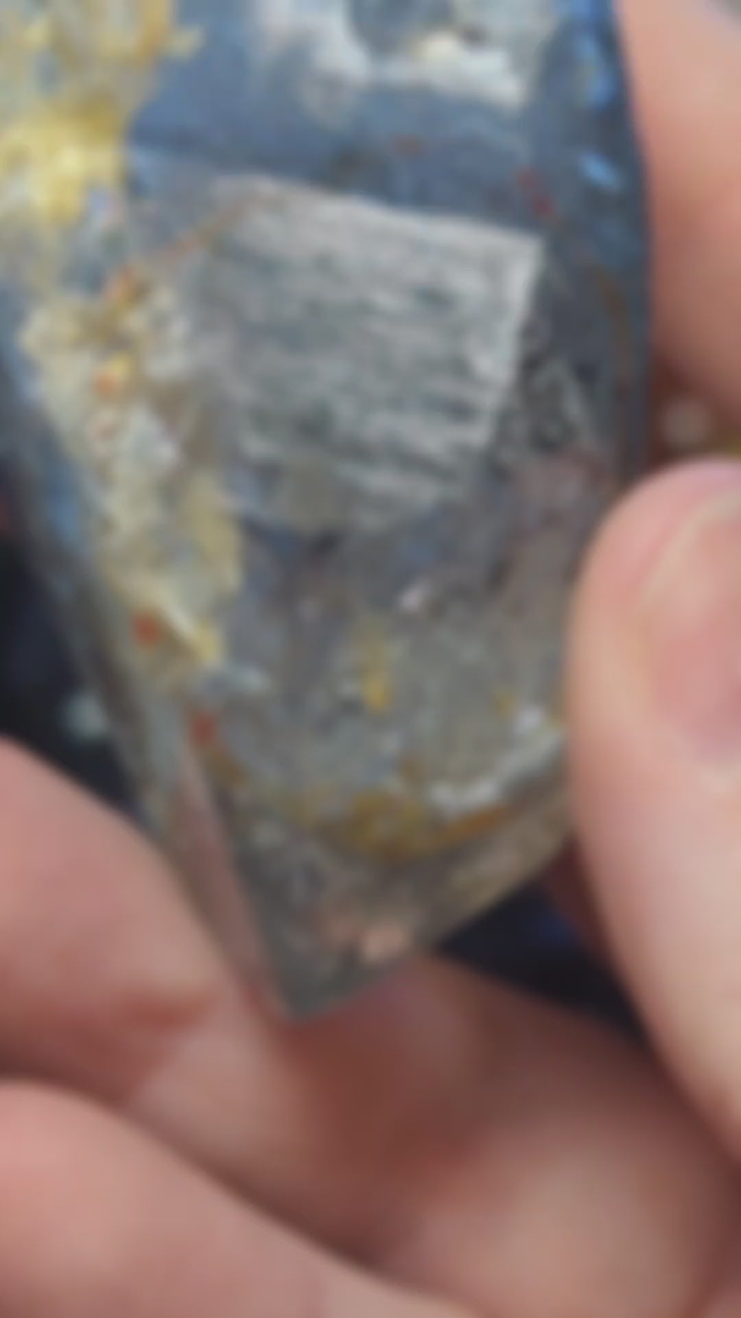 Enhydro crystal specimen