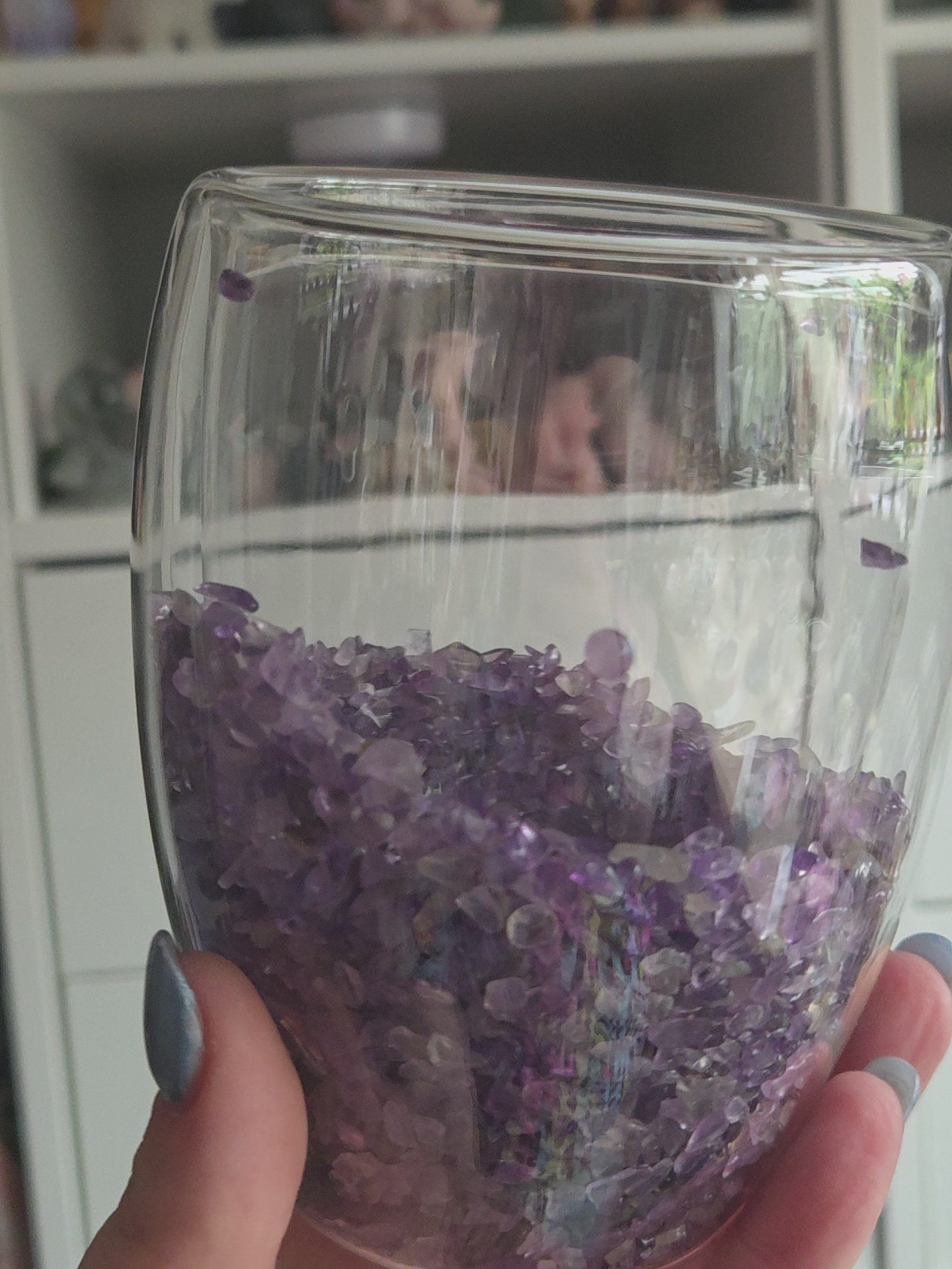 Crystal chip glasses