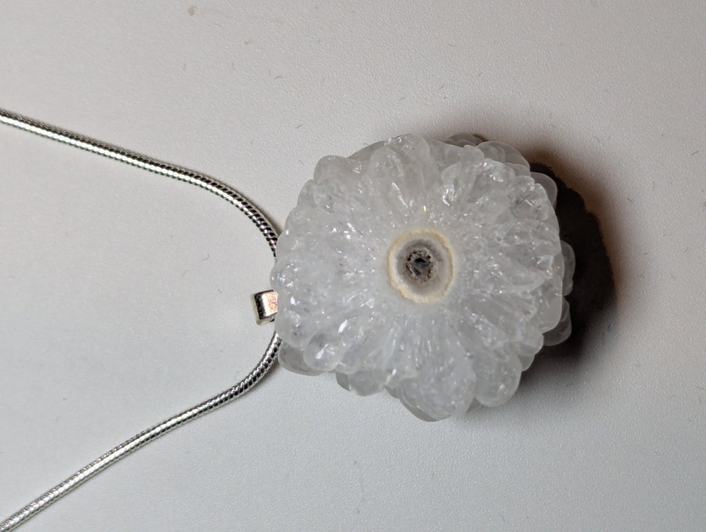 Solar Quartz crystal handmade necklace