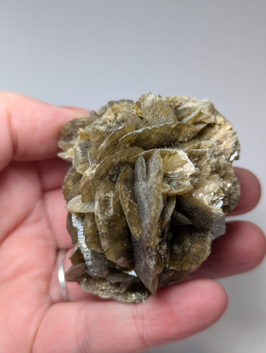 Iridescent Siderite crystal  specimen  from Kosovo
