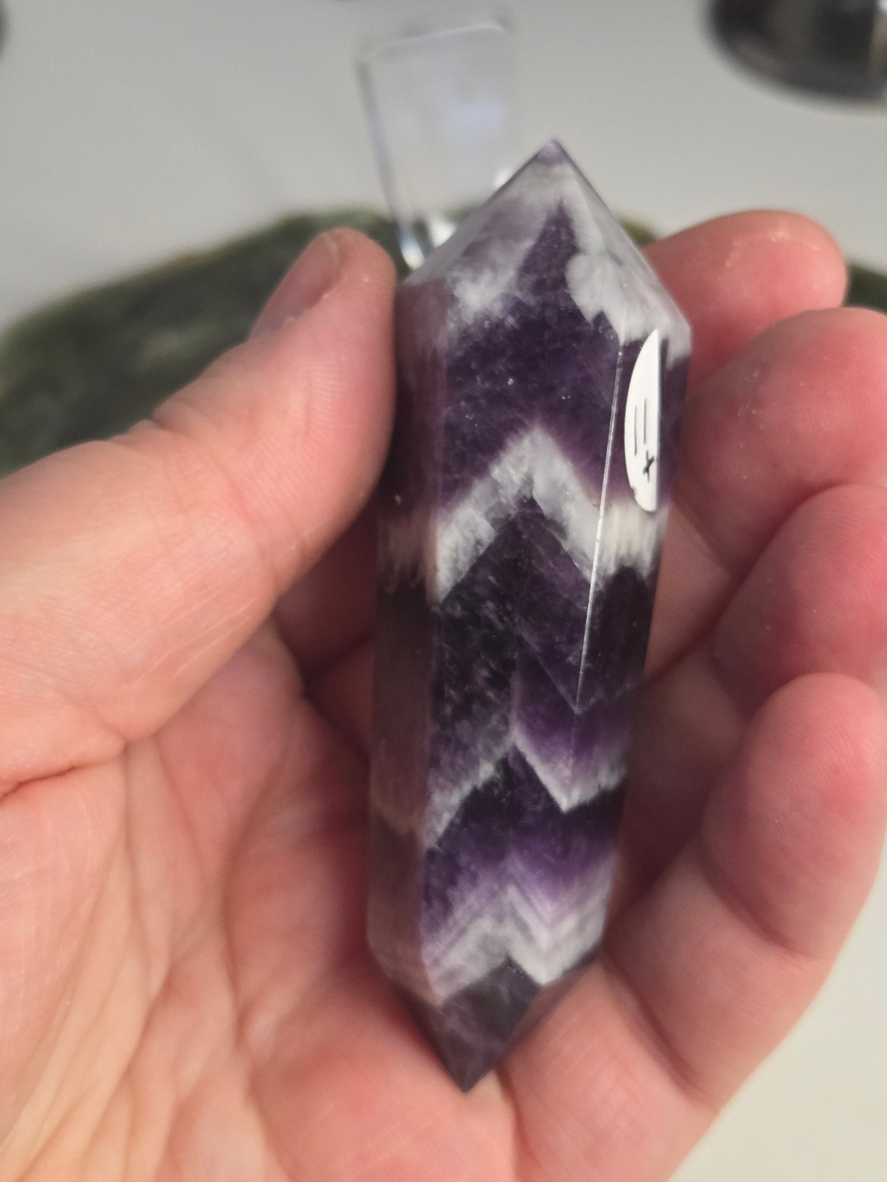 Dream Amethyst crystal DT with stand