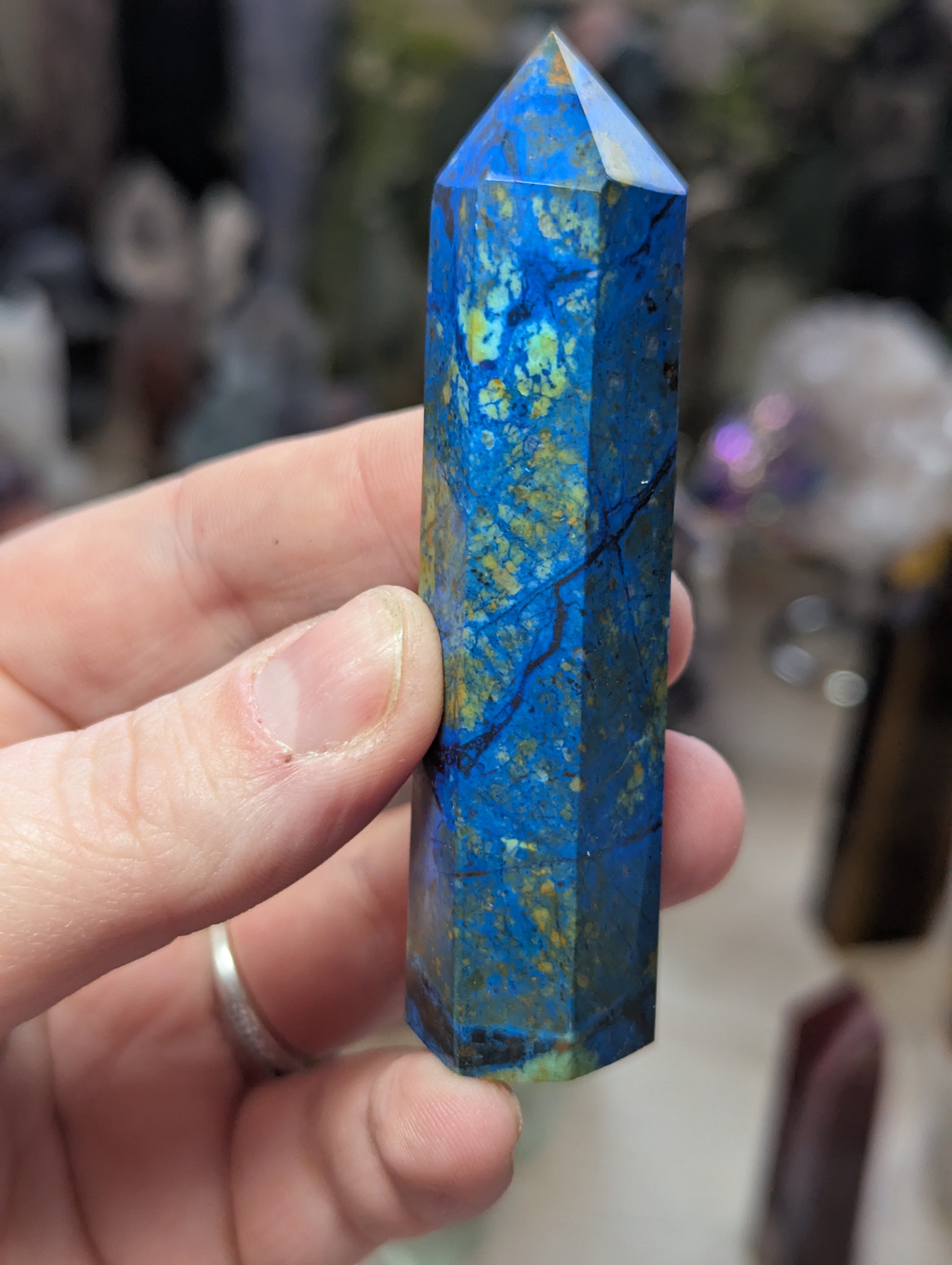 Crycecola crystal tower carving