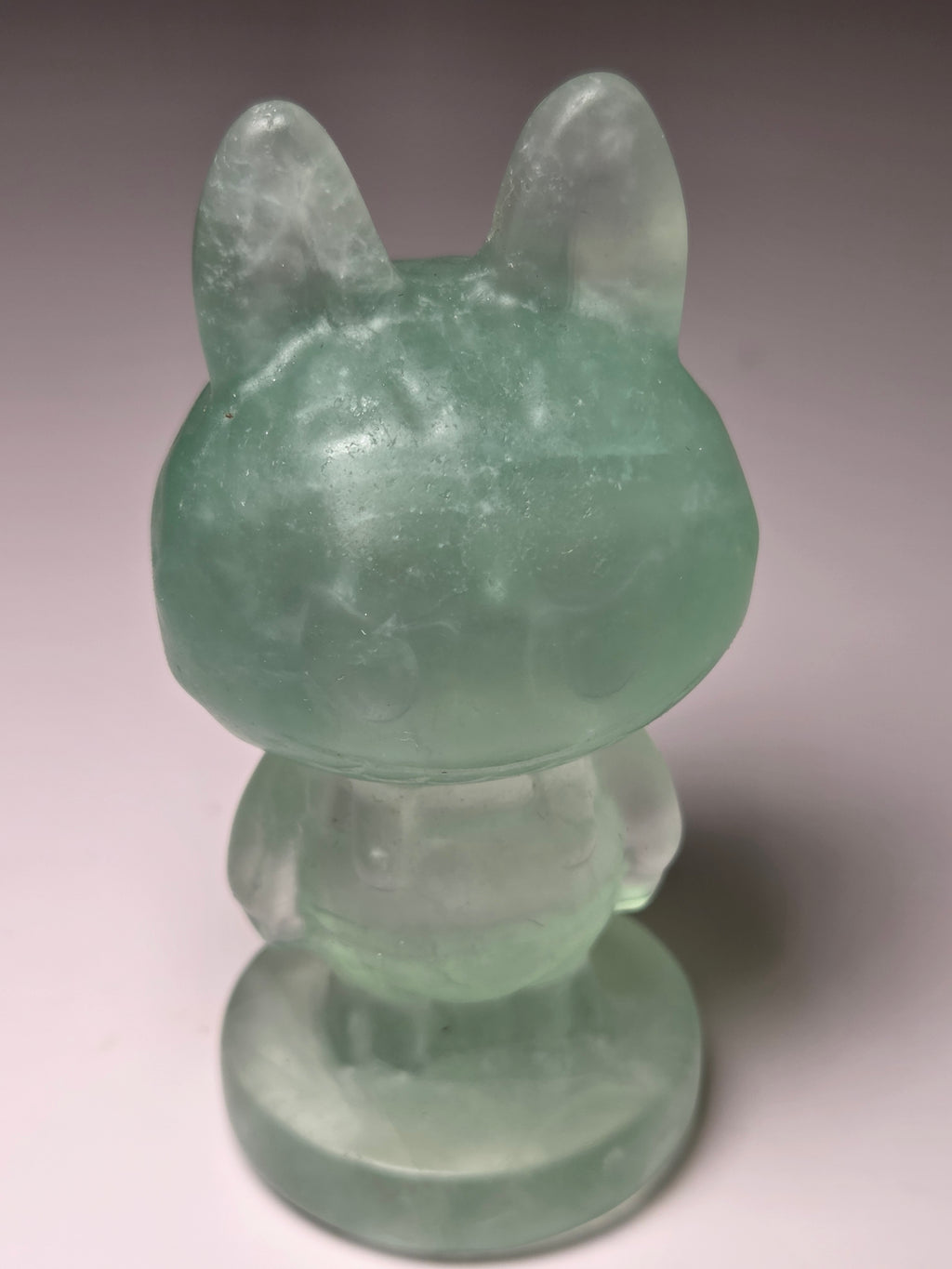 Flourite labubu carving
