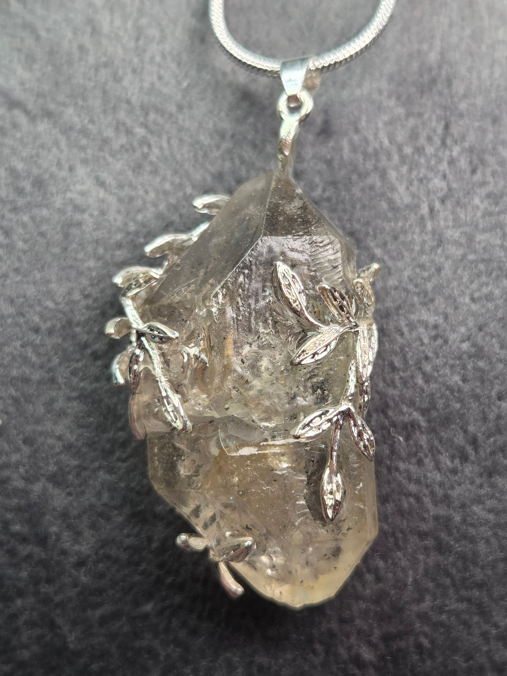 Enhydro crystal necklace handmade