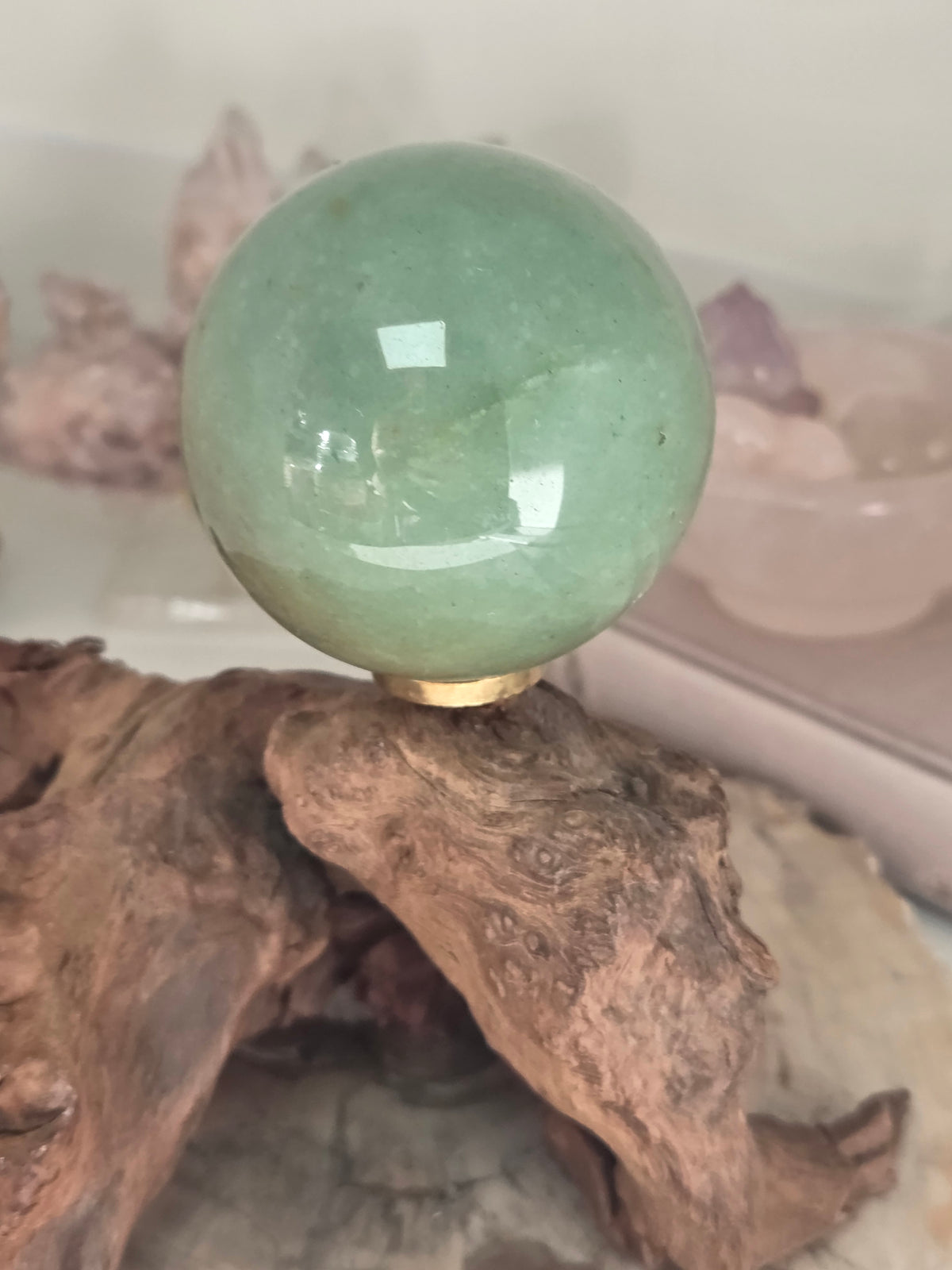 Green Aventurine Crystal sphere