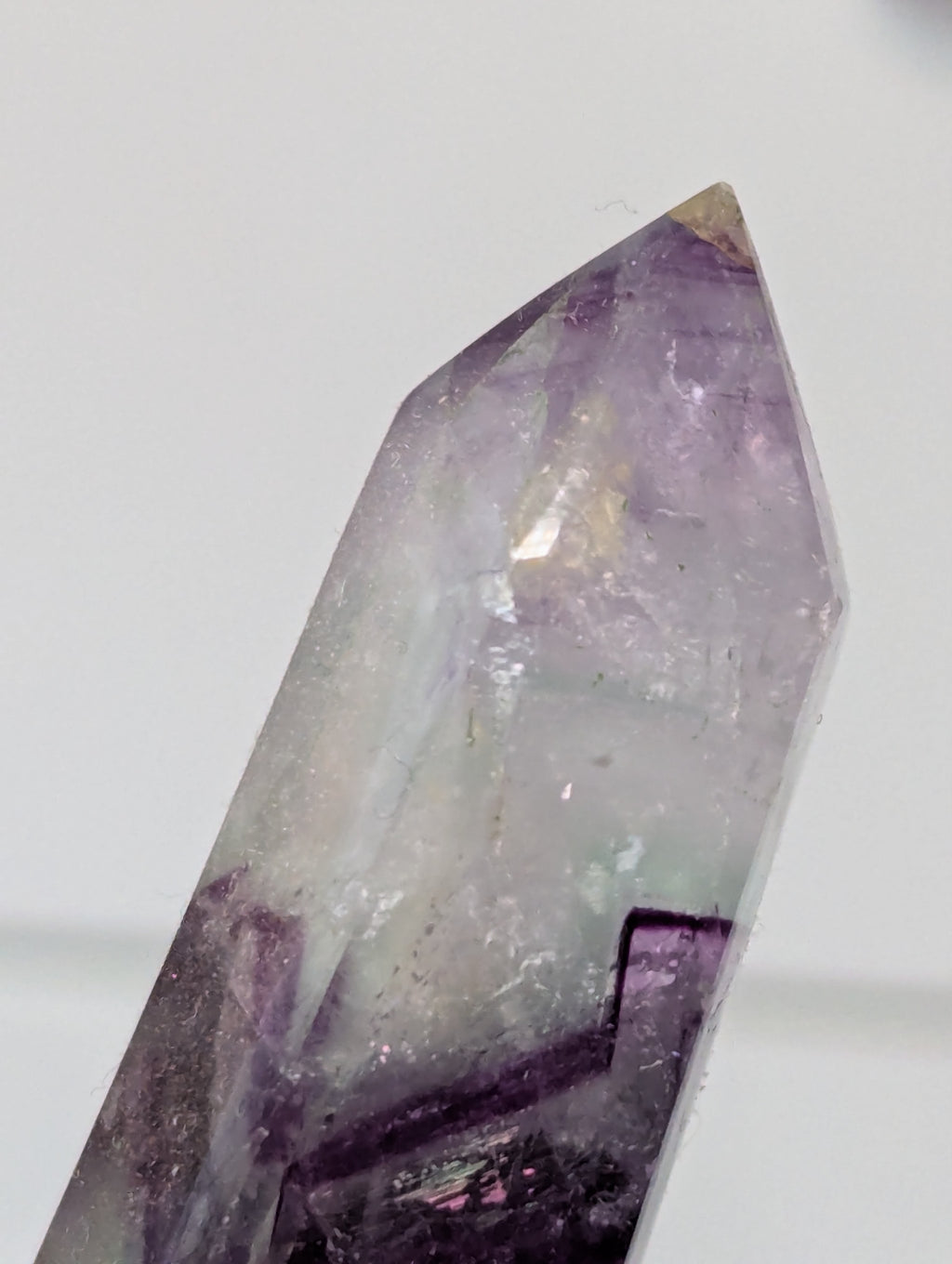 Beautiful four points Flourite crystal tower