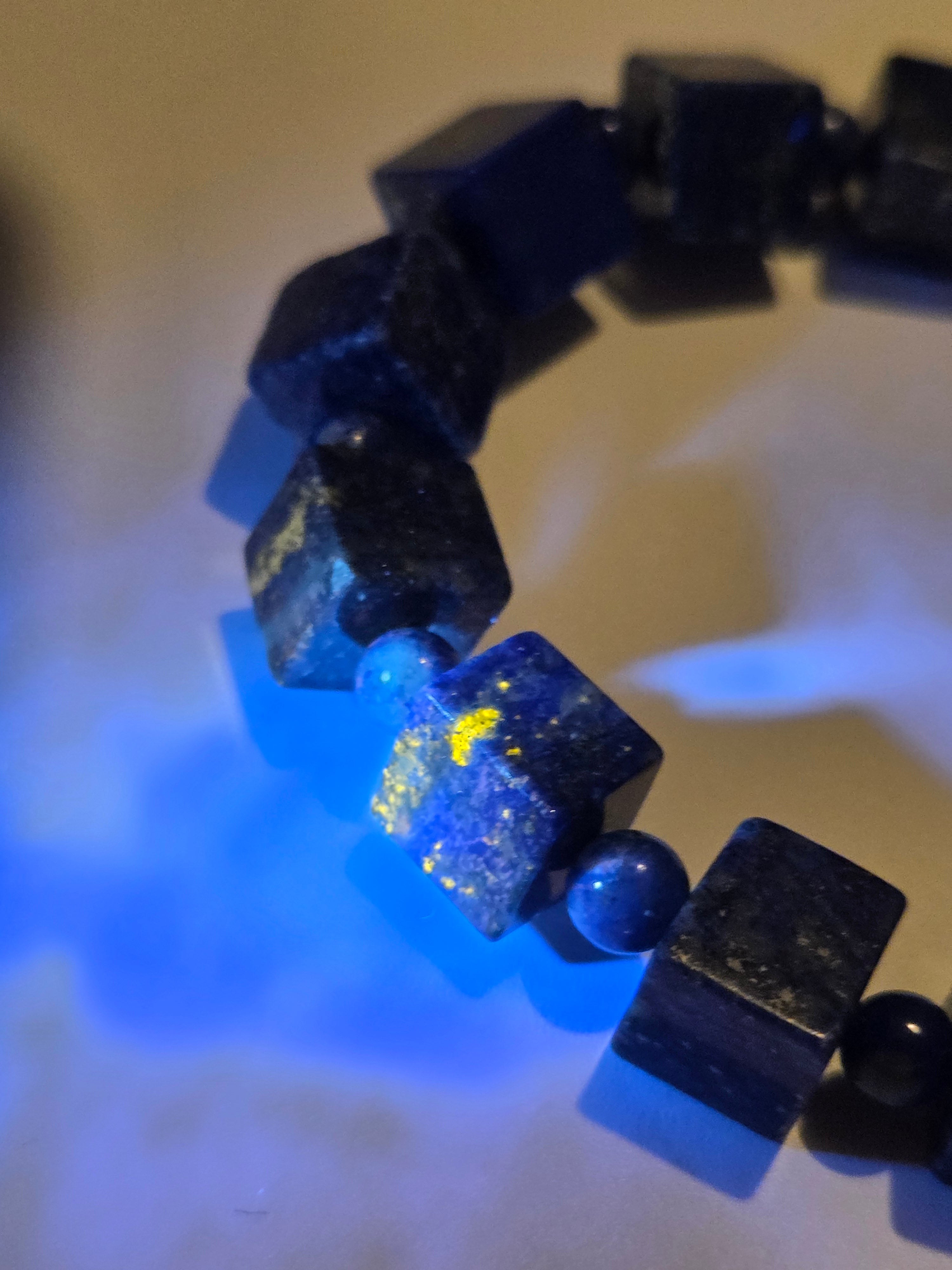Lapis lazuli crystal bracelet