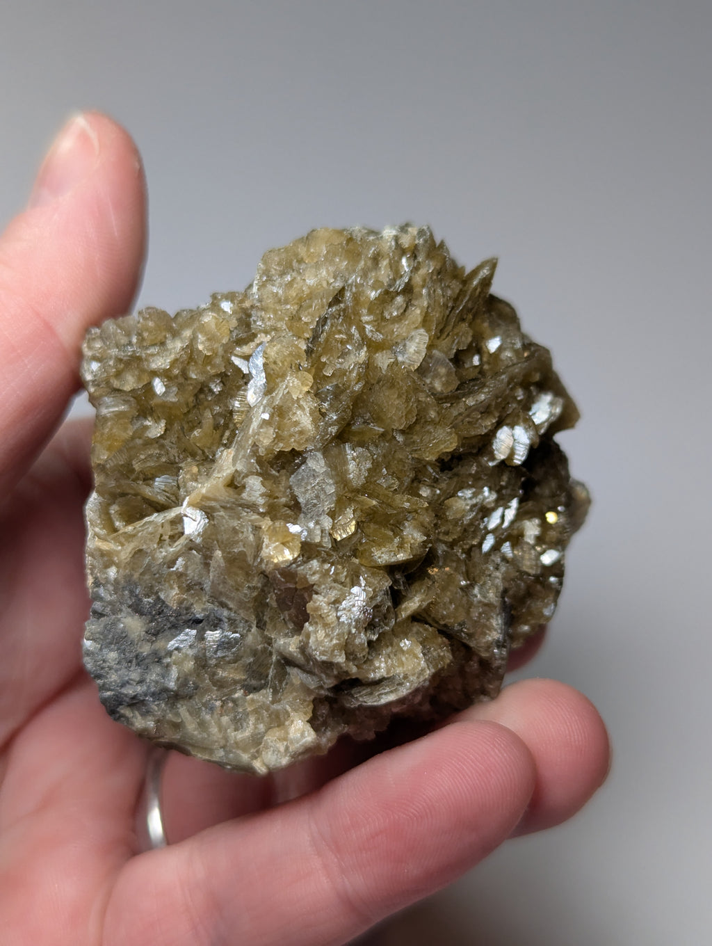 Iridescent Siderite crystal  specimen  from Kosovo
