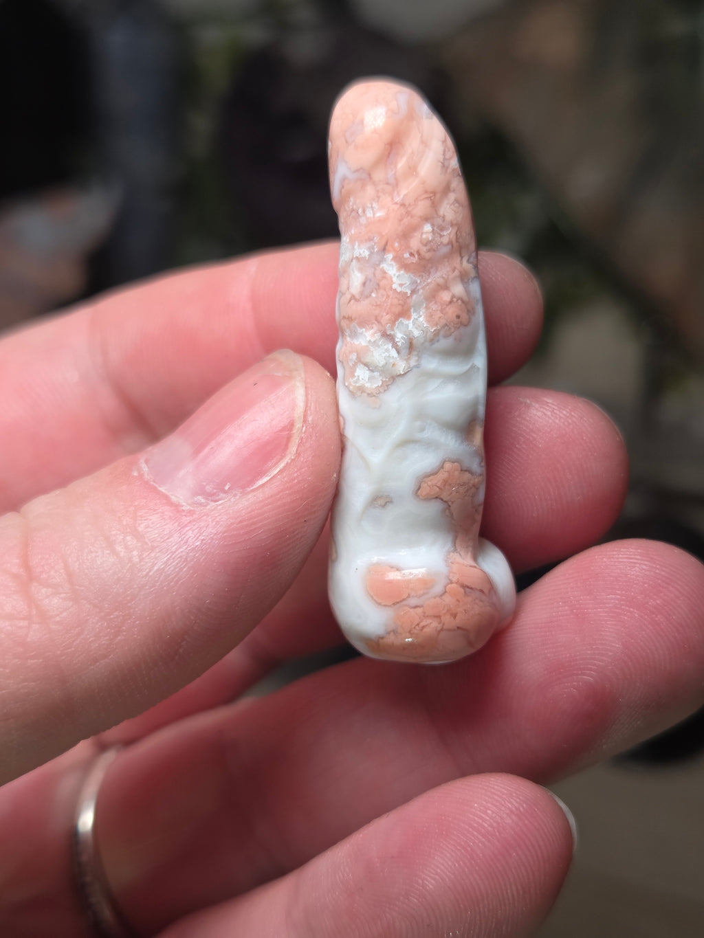 Cotton candy pink Male body part