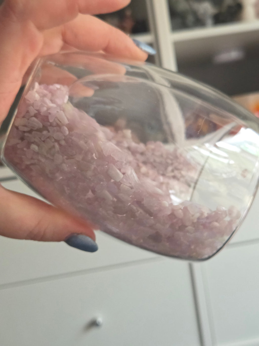 Crystal chip glasses