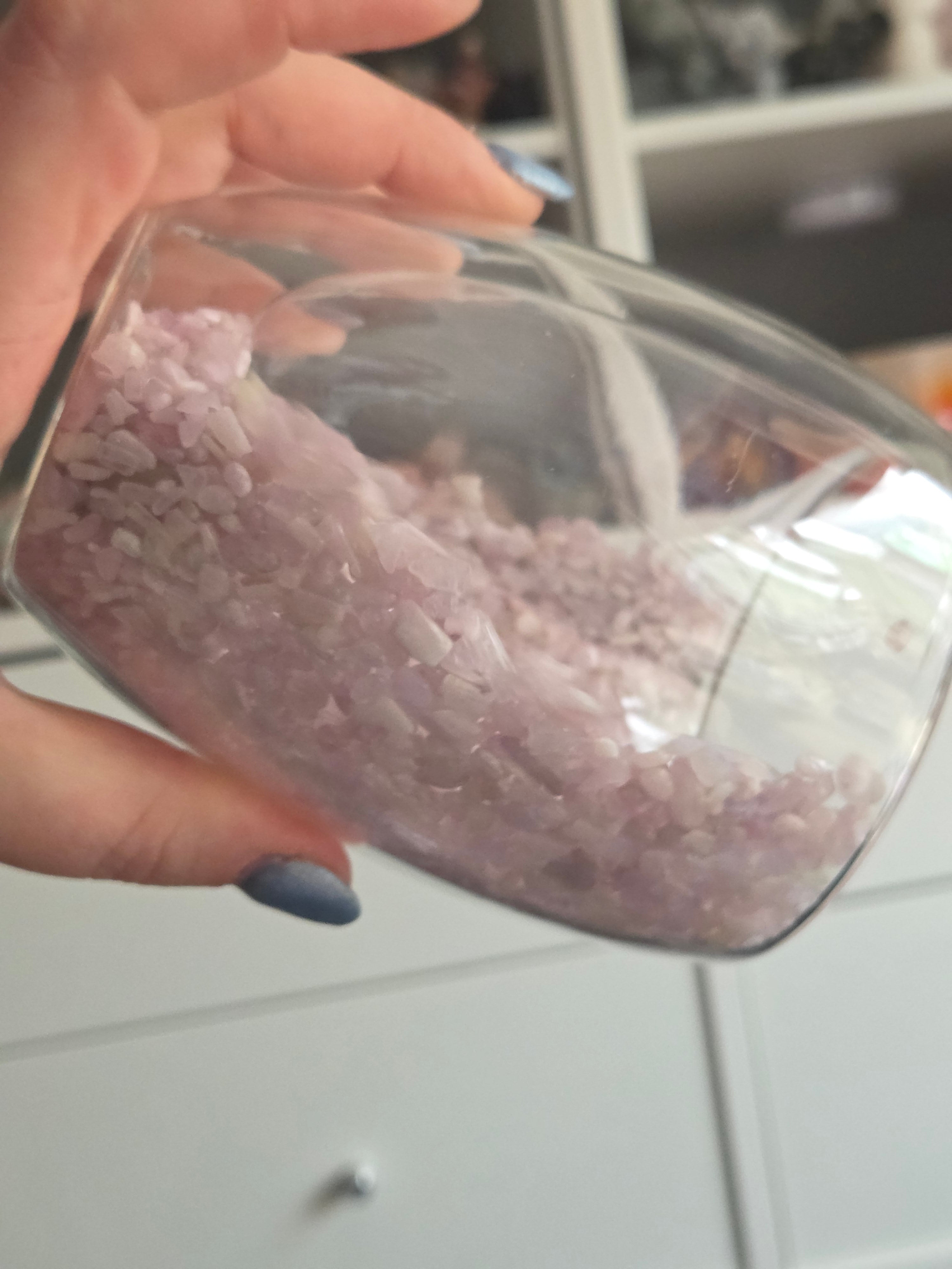 Crystal chip glasses