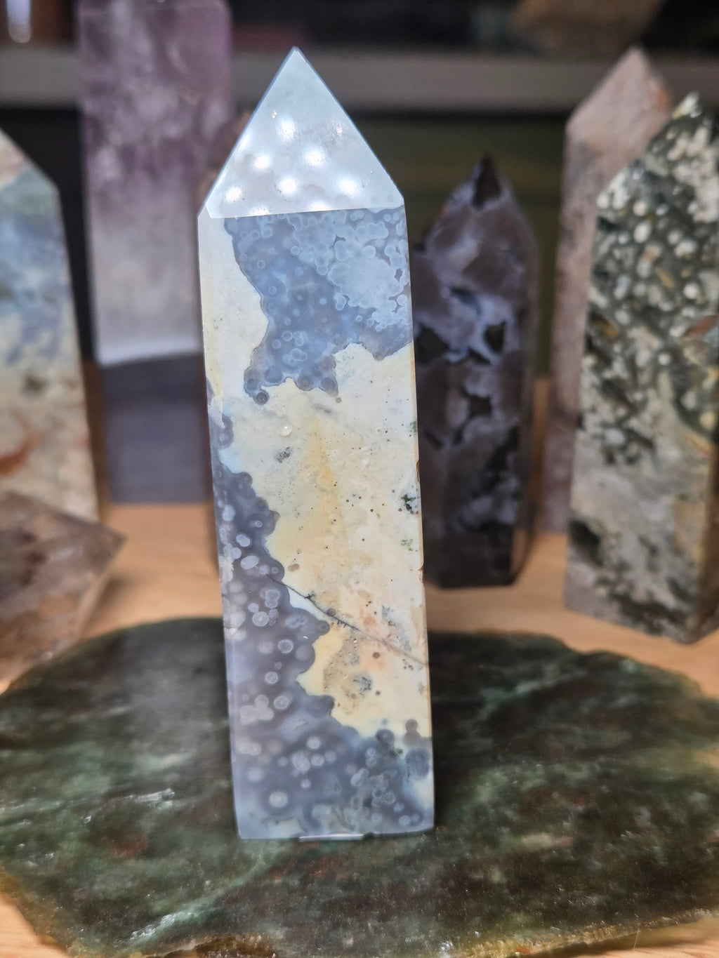 Stunning Crystal ocean Jasper