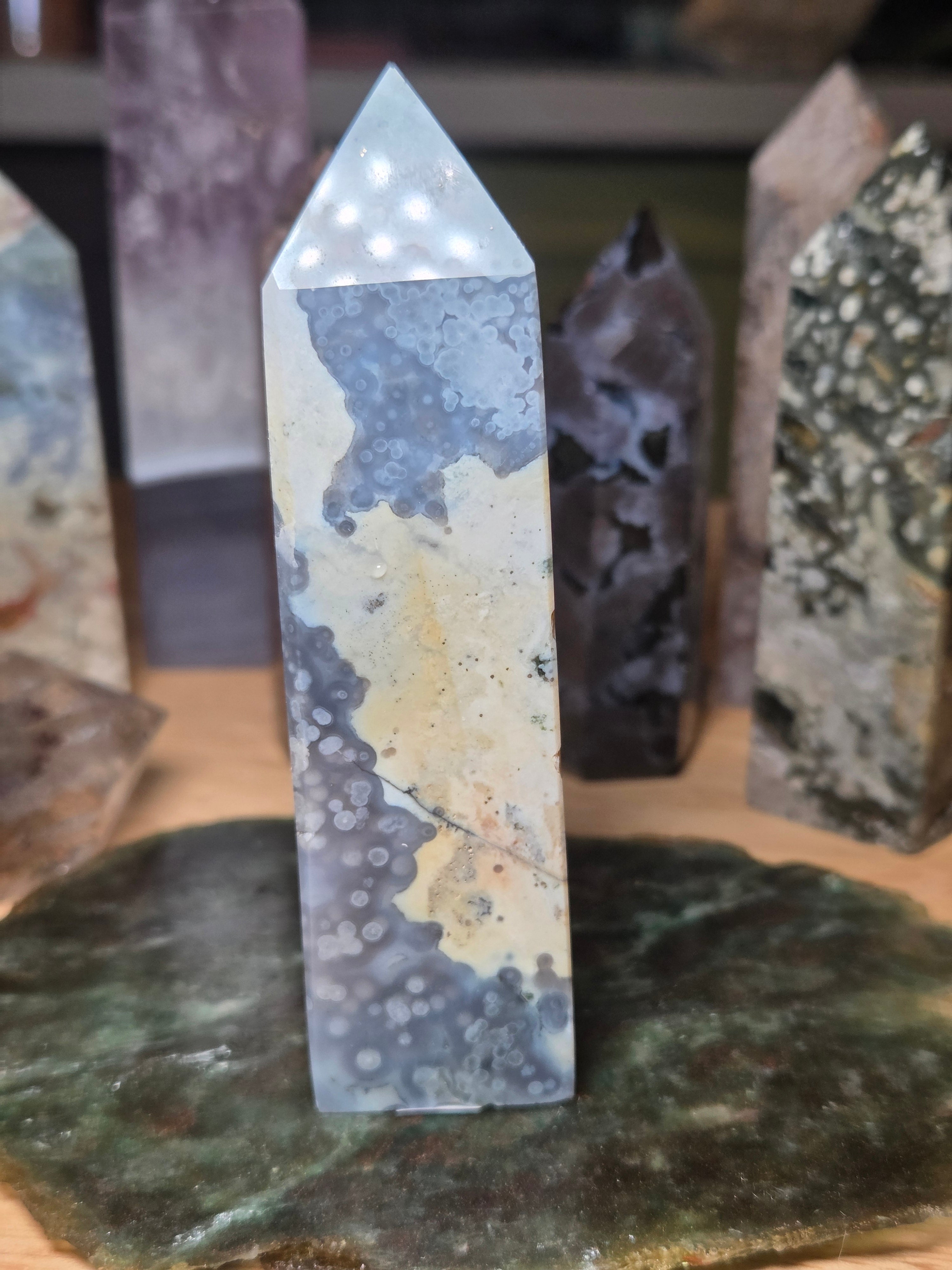 Stunning Crystal ocean Jasper